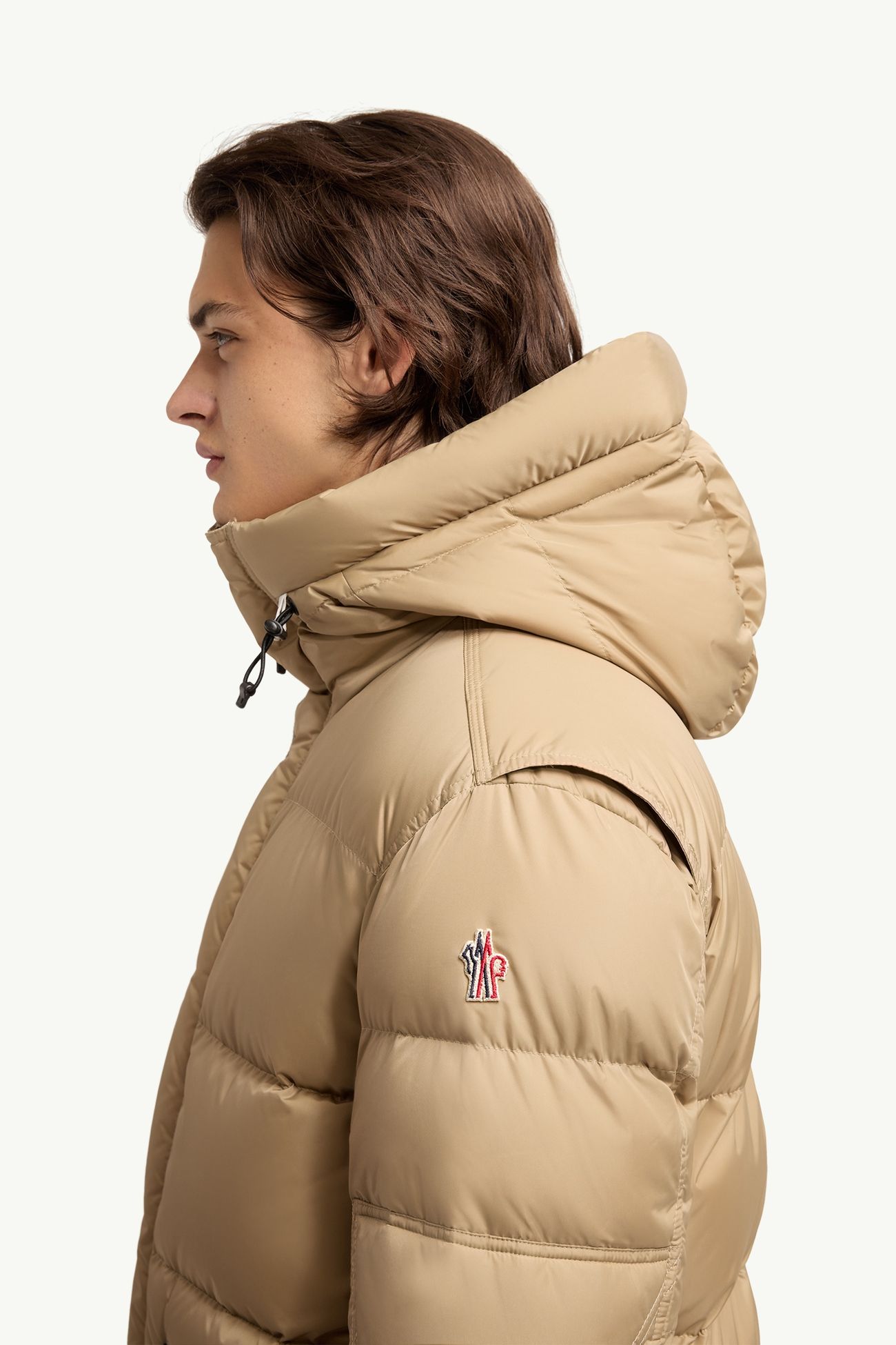 Giacca da sci imbottita Kasanka con cappuccio Uomo Beige Moncler 1
