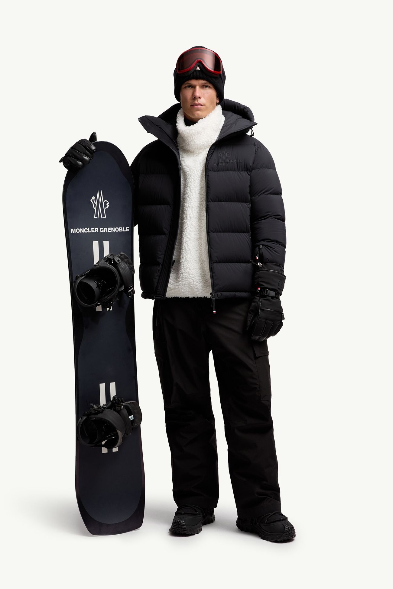 Isorno男士连帽羽绒夹克外套 男士 黑色 Moncler 0