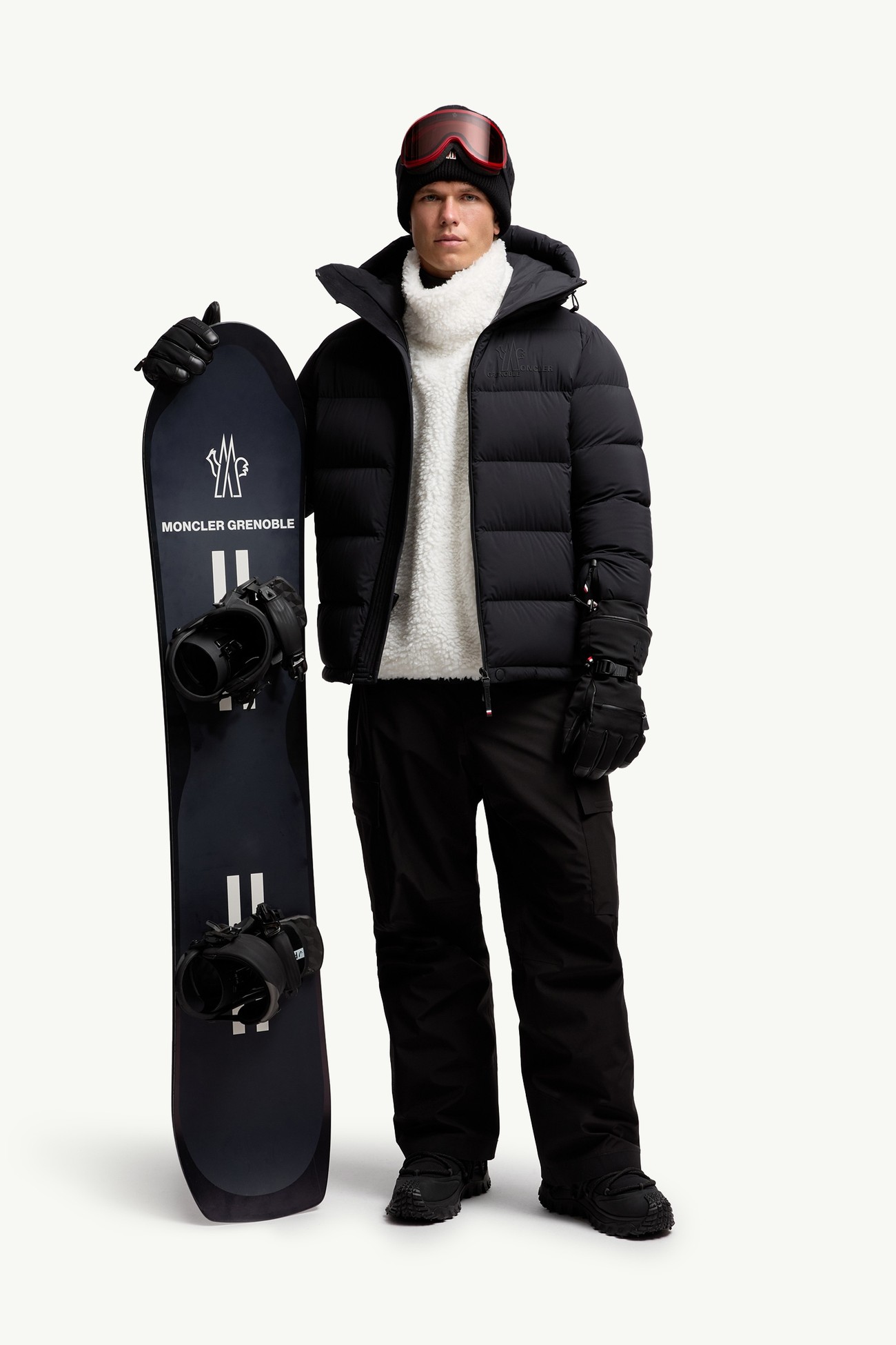 Isorno男士连帽羽绒夹克外套 男士 黑色 Moncler 0