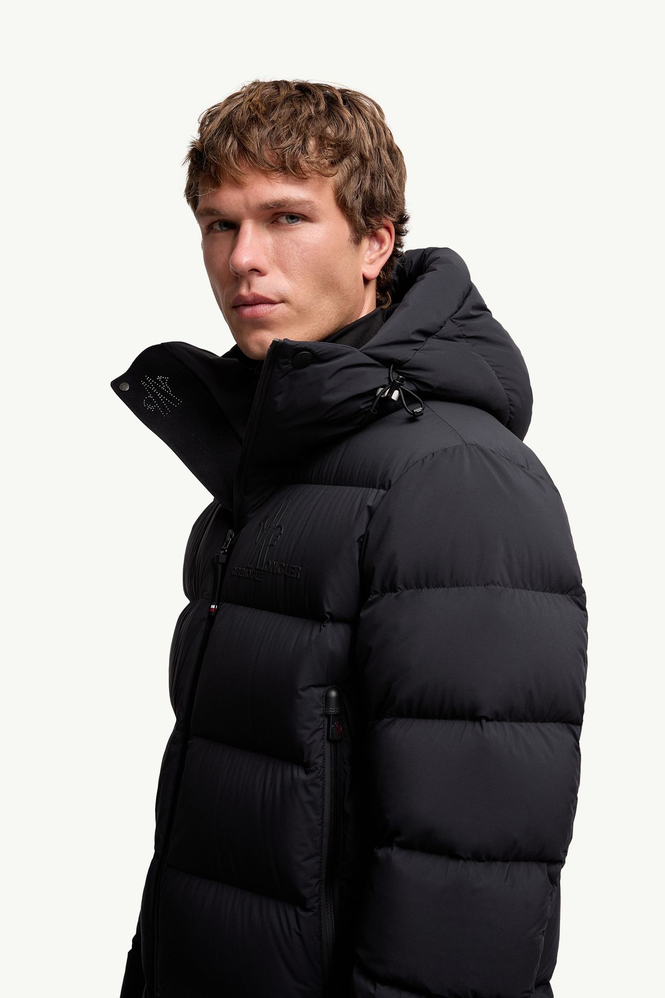 Isorno連帽滑雪羽絨外套 男士 黑色 Moncler 1