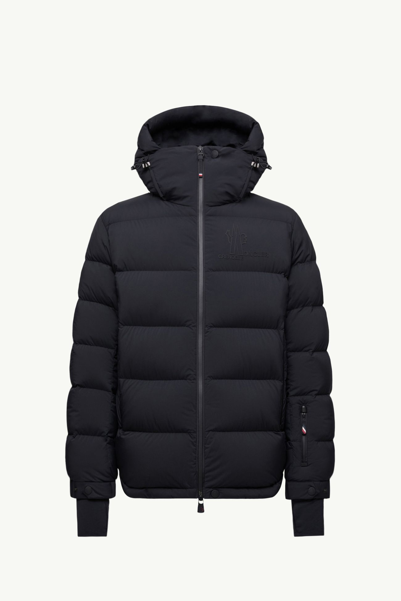 Isorno Hooded Insulated Ski Jacket Men Black Moncler 2