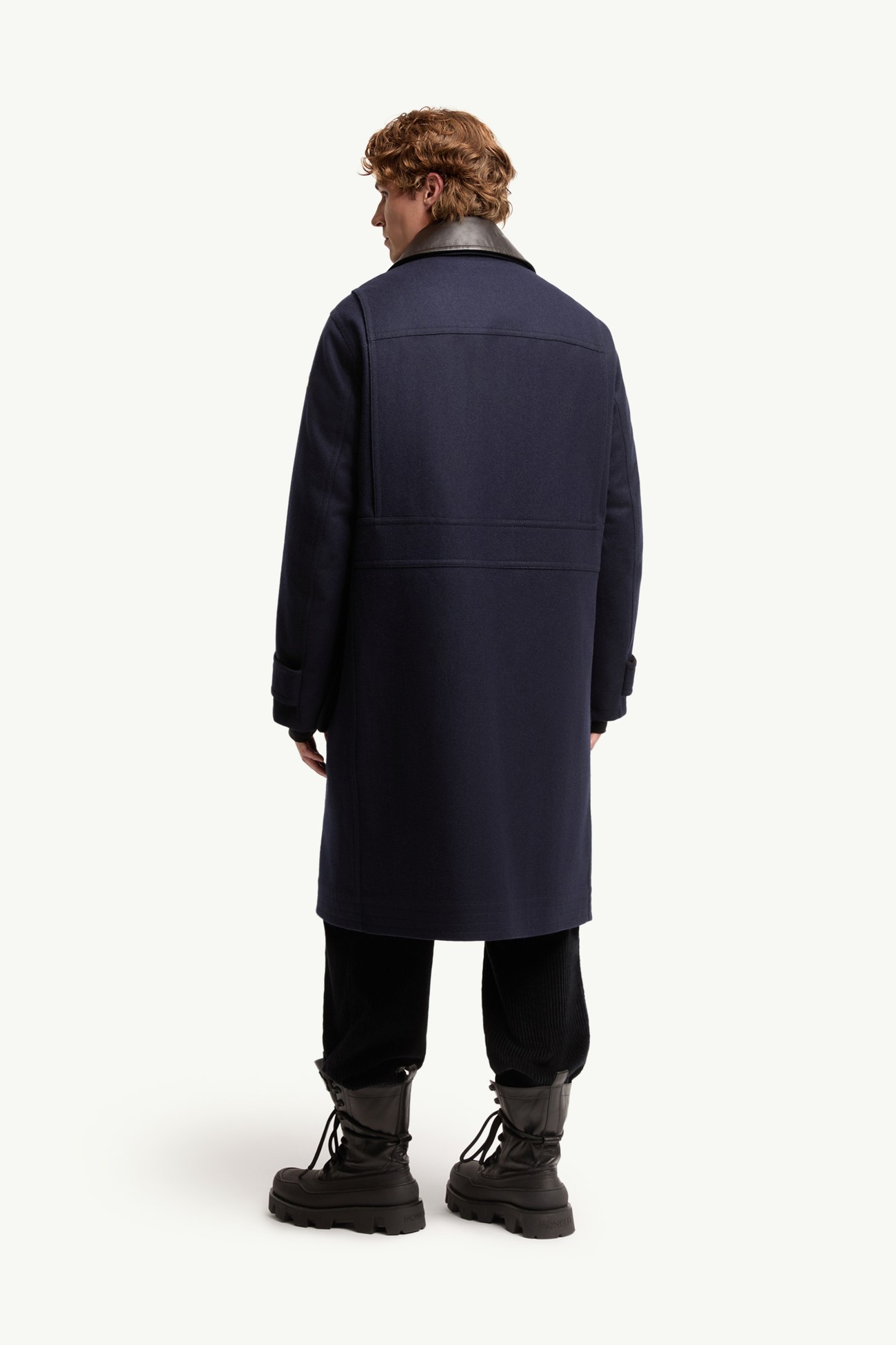 Villard Long Padded Jacket Men Dark Blue Moncler 4