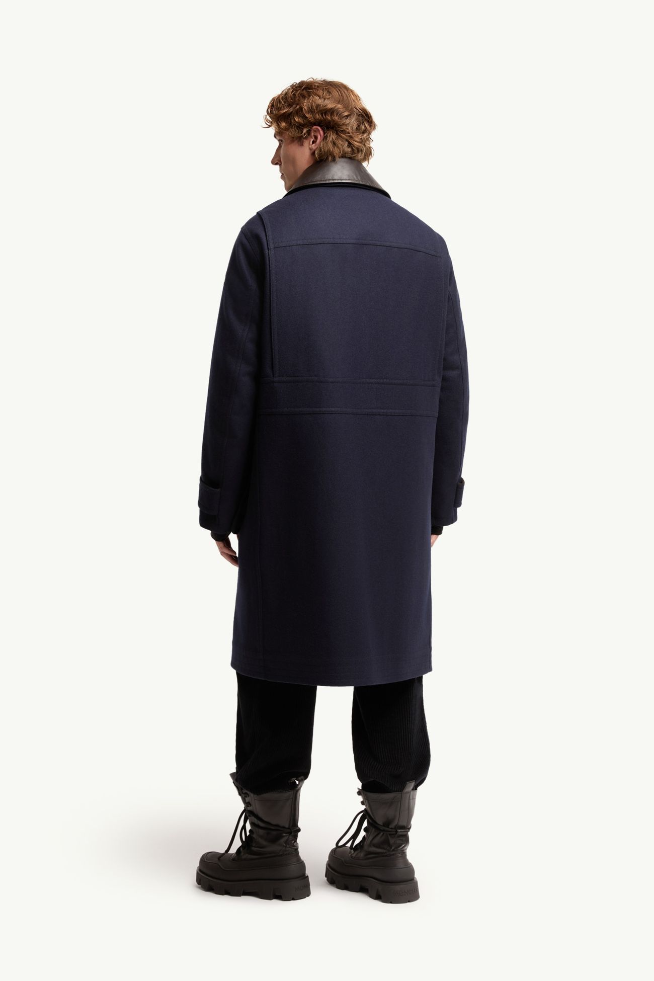 Villard男士长款加衬夹克外套 男士 深蓝色 Moncler 4