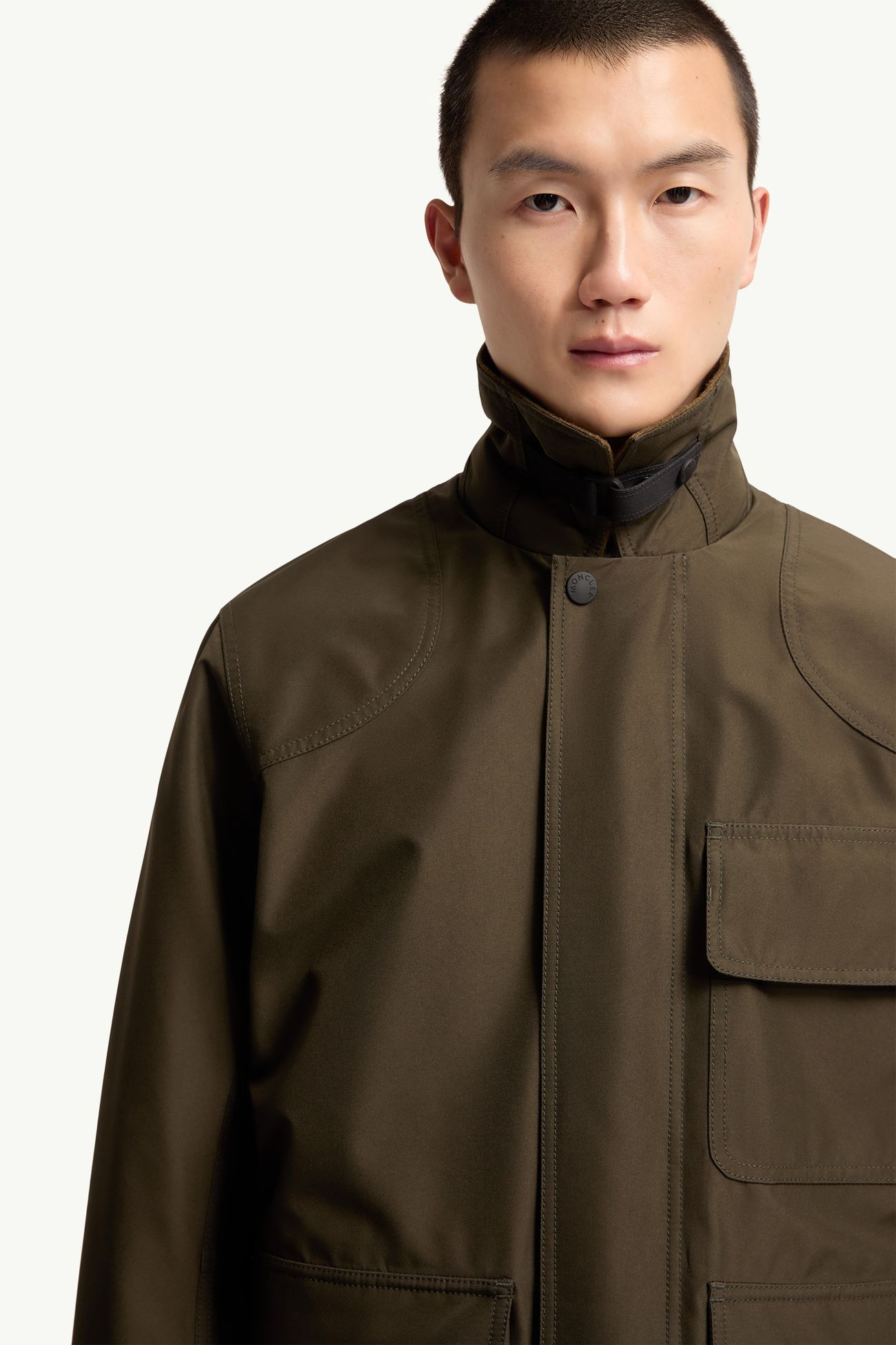 Andes男士连帽保暖夹克外套 男士 橄榄绿 Moncler 7
