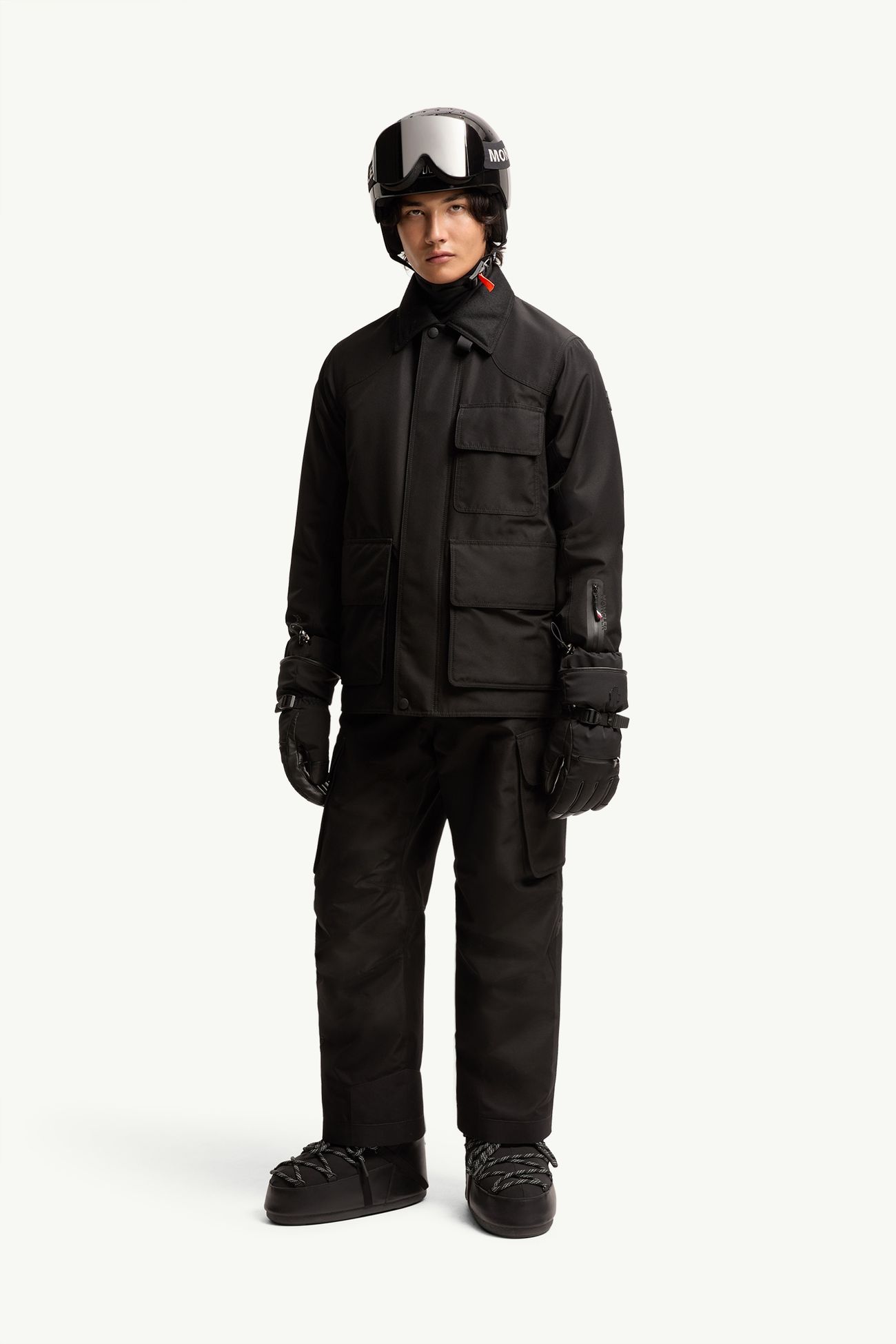 Andes スキージャケット メンズ ブラック Moncler 0