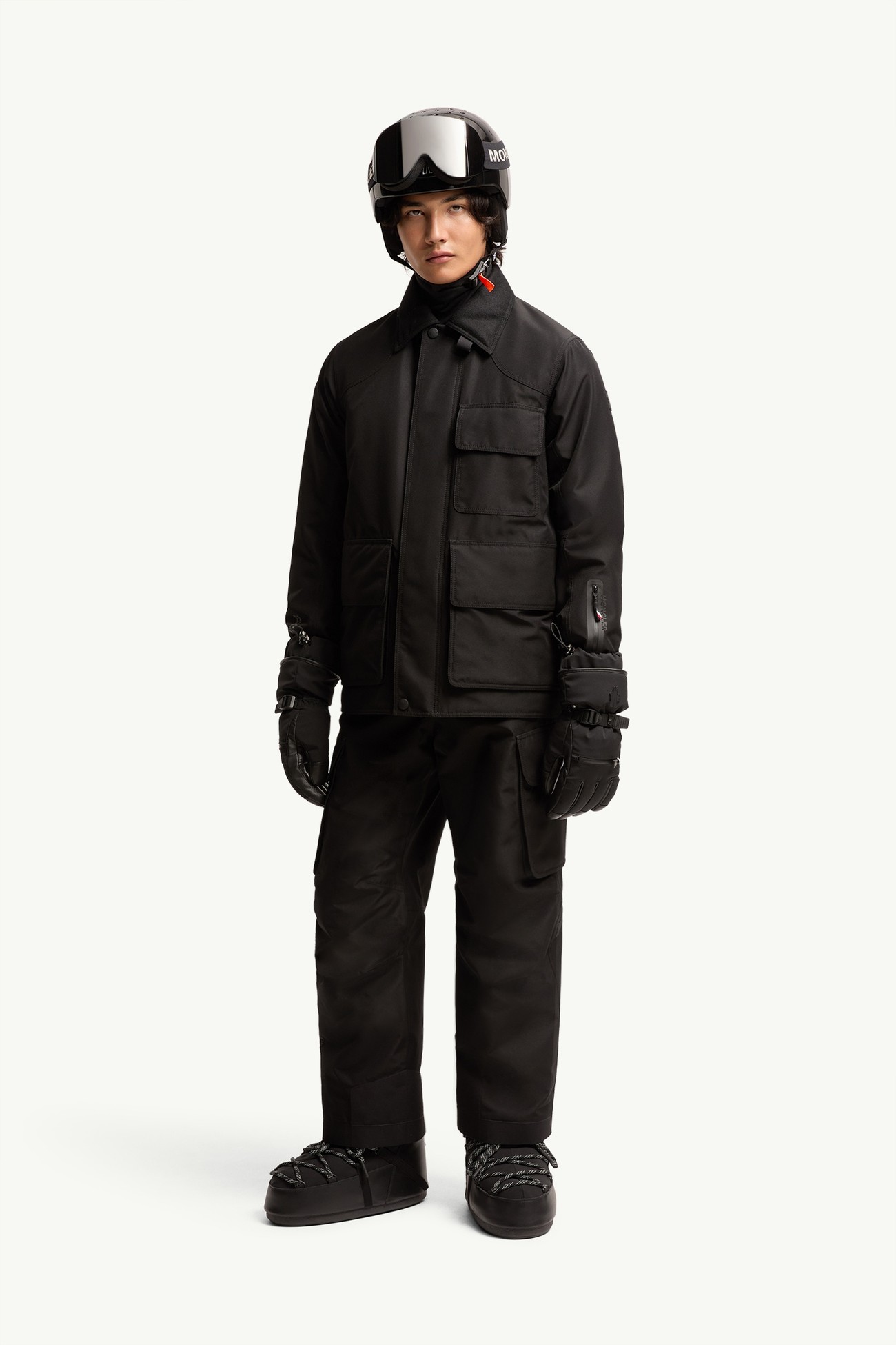 Andes スキージャケット メンズ ブラック Moncler 0