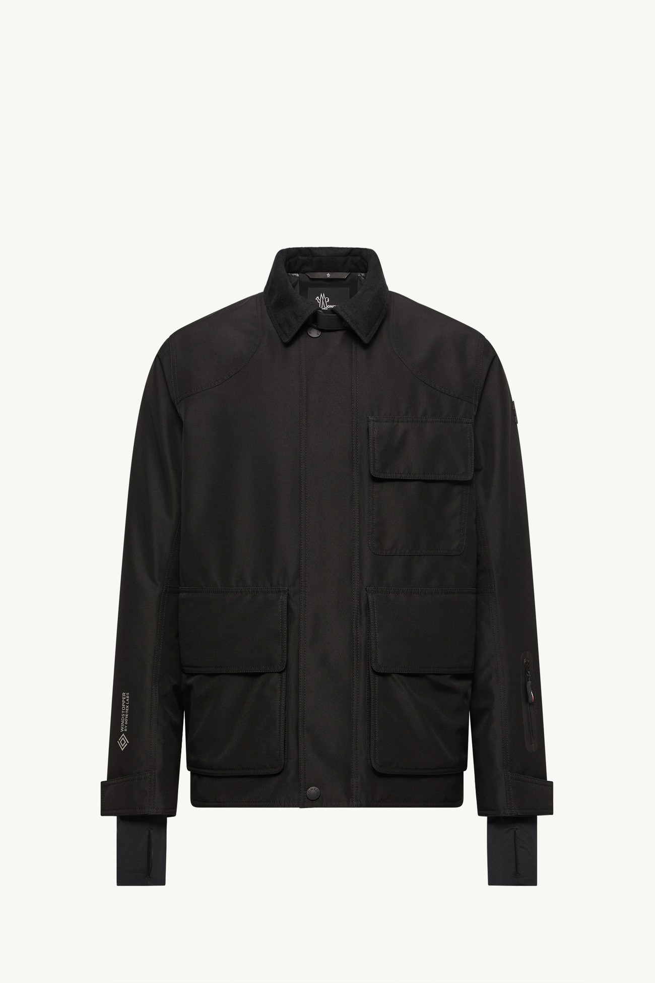 Andes Hooded Insulated Ski Jacket Men Black Moncler 2