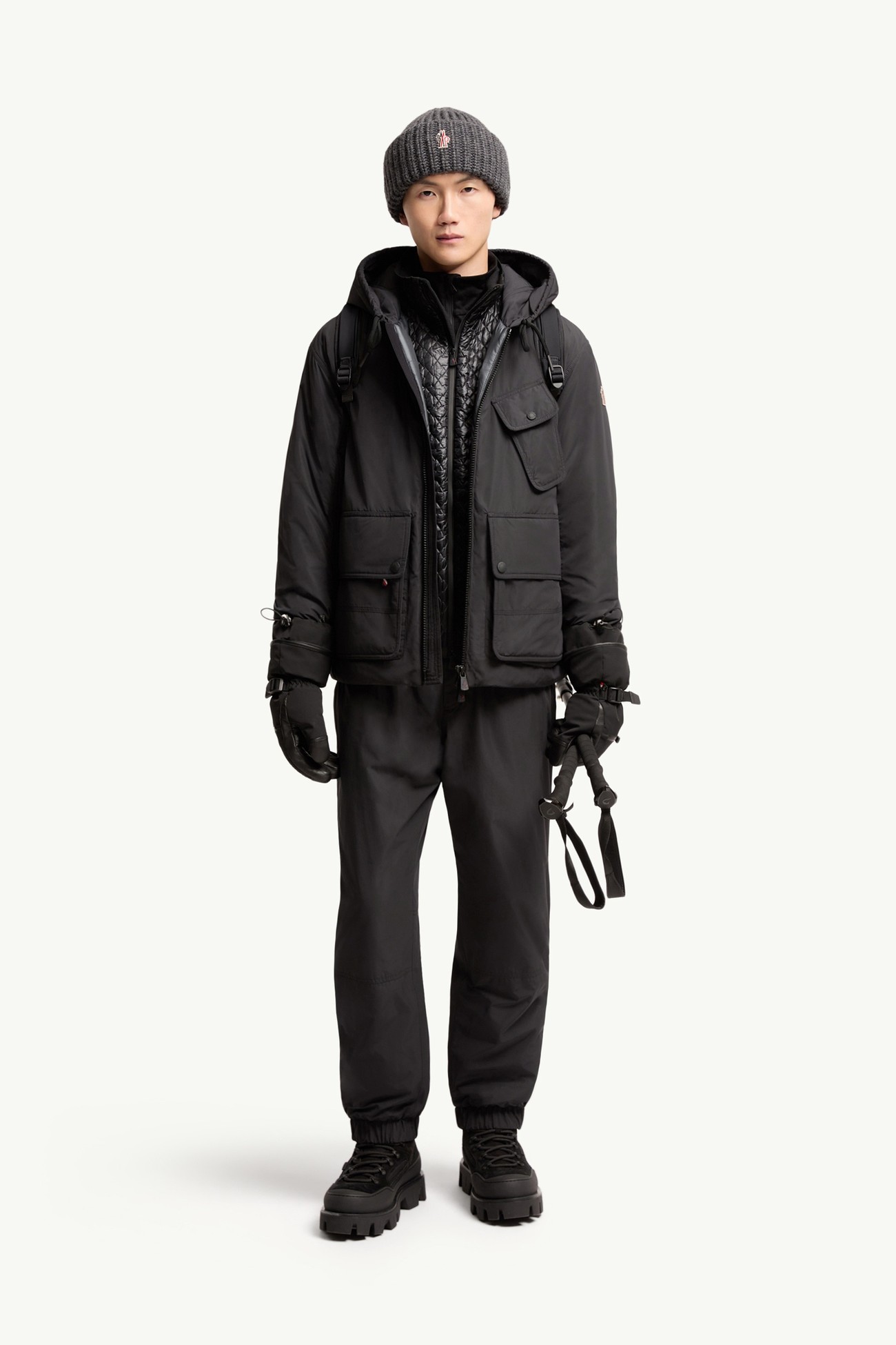 Jogging Pants Men Black Moncler 0