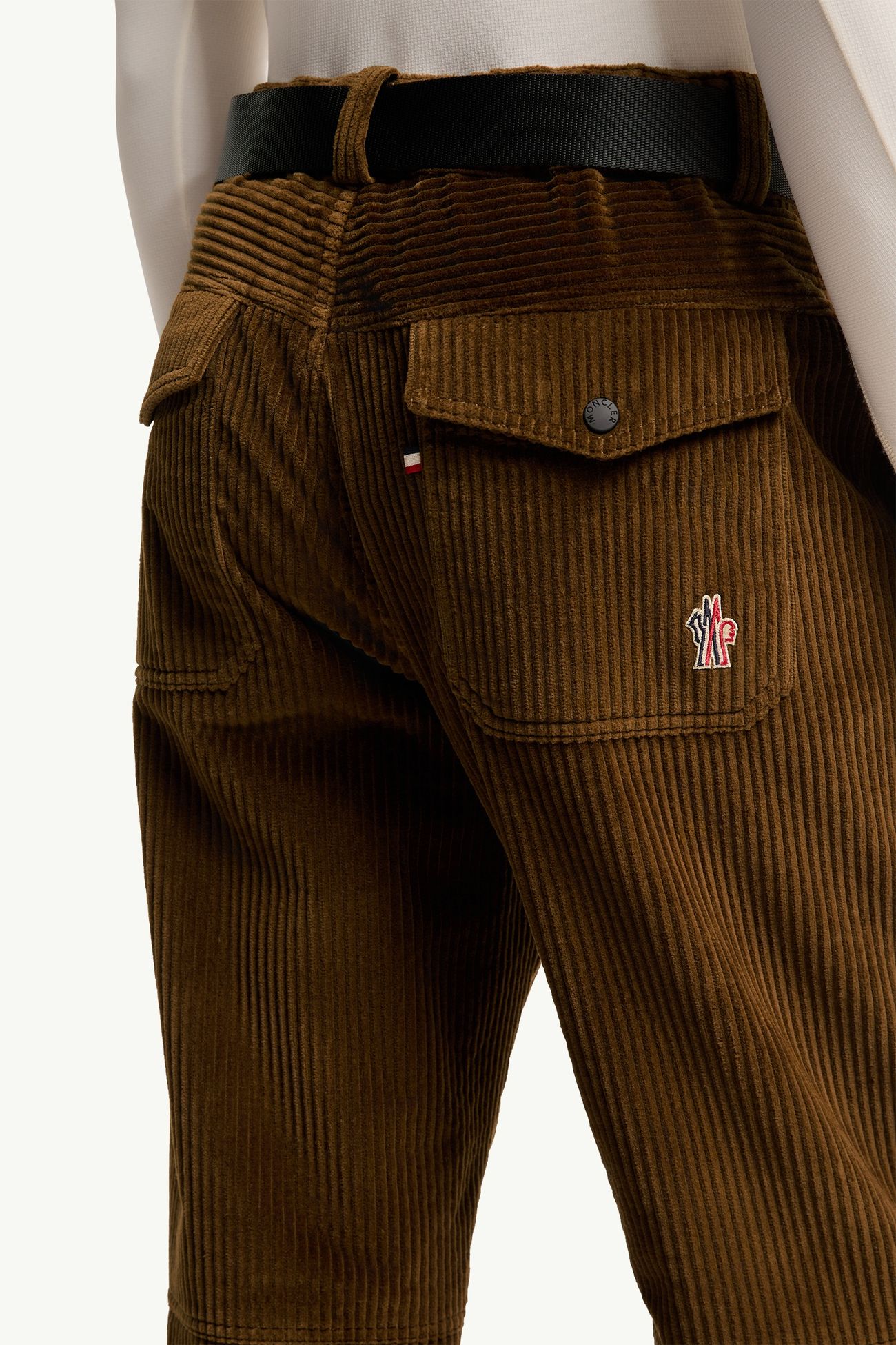 Corduroy Jogging Trousers Men Brown Moncler 5