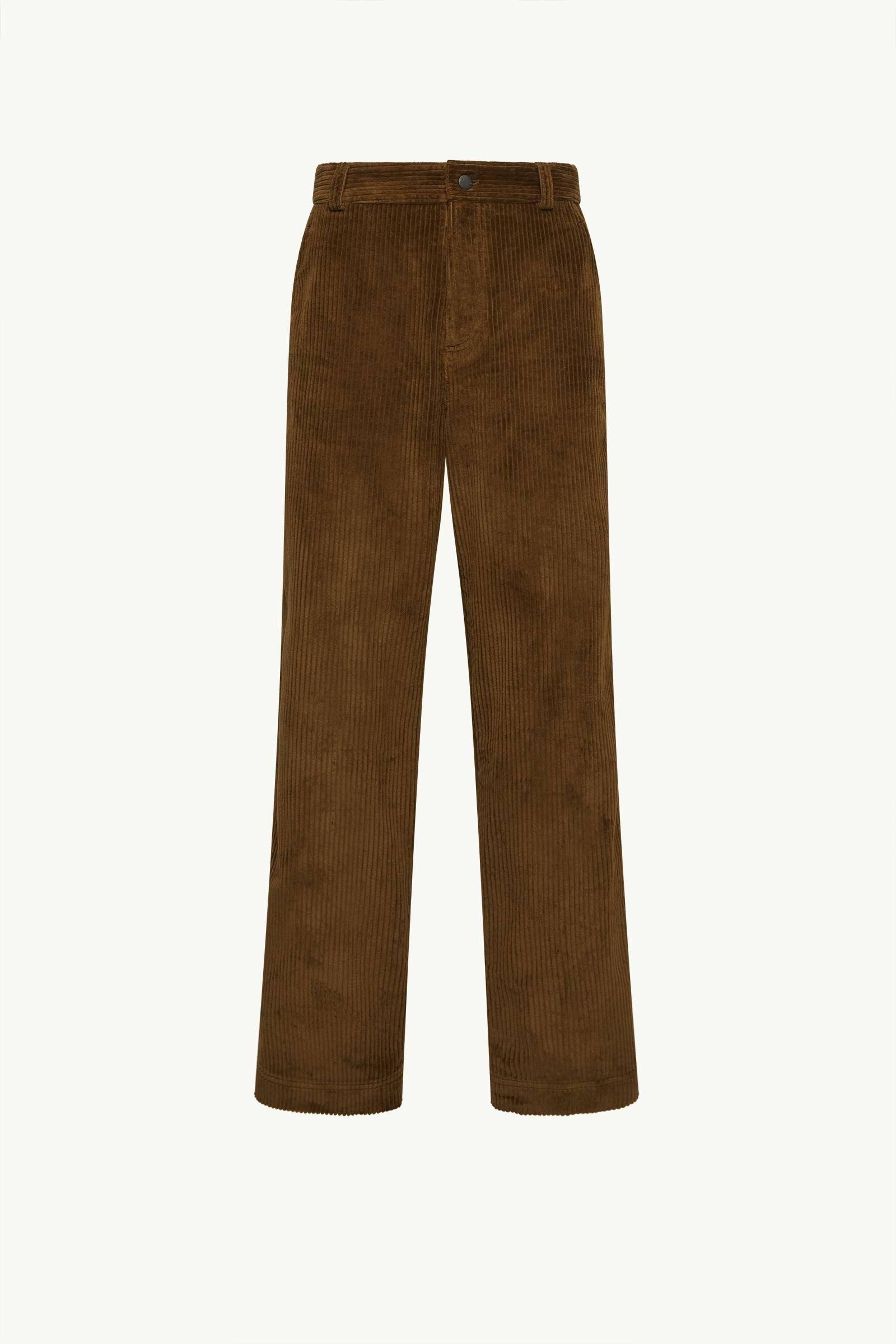 Corduroy Jogging Trousers Men Brown Moncler, 1 of 0