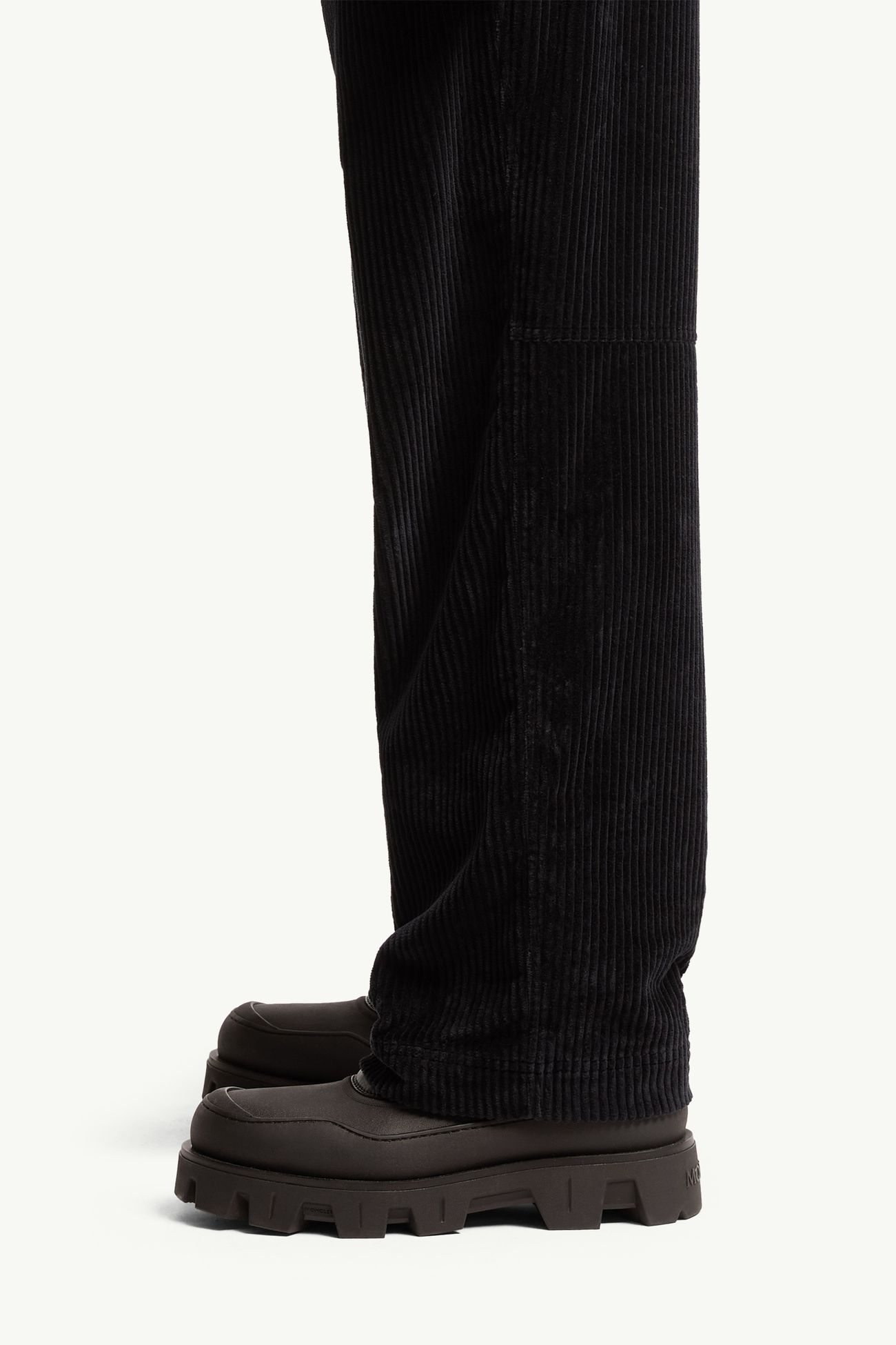 Corduroy Jogging Trousers Men Navy Blue Moncler 1
