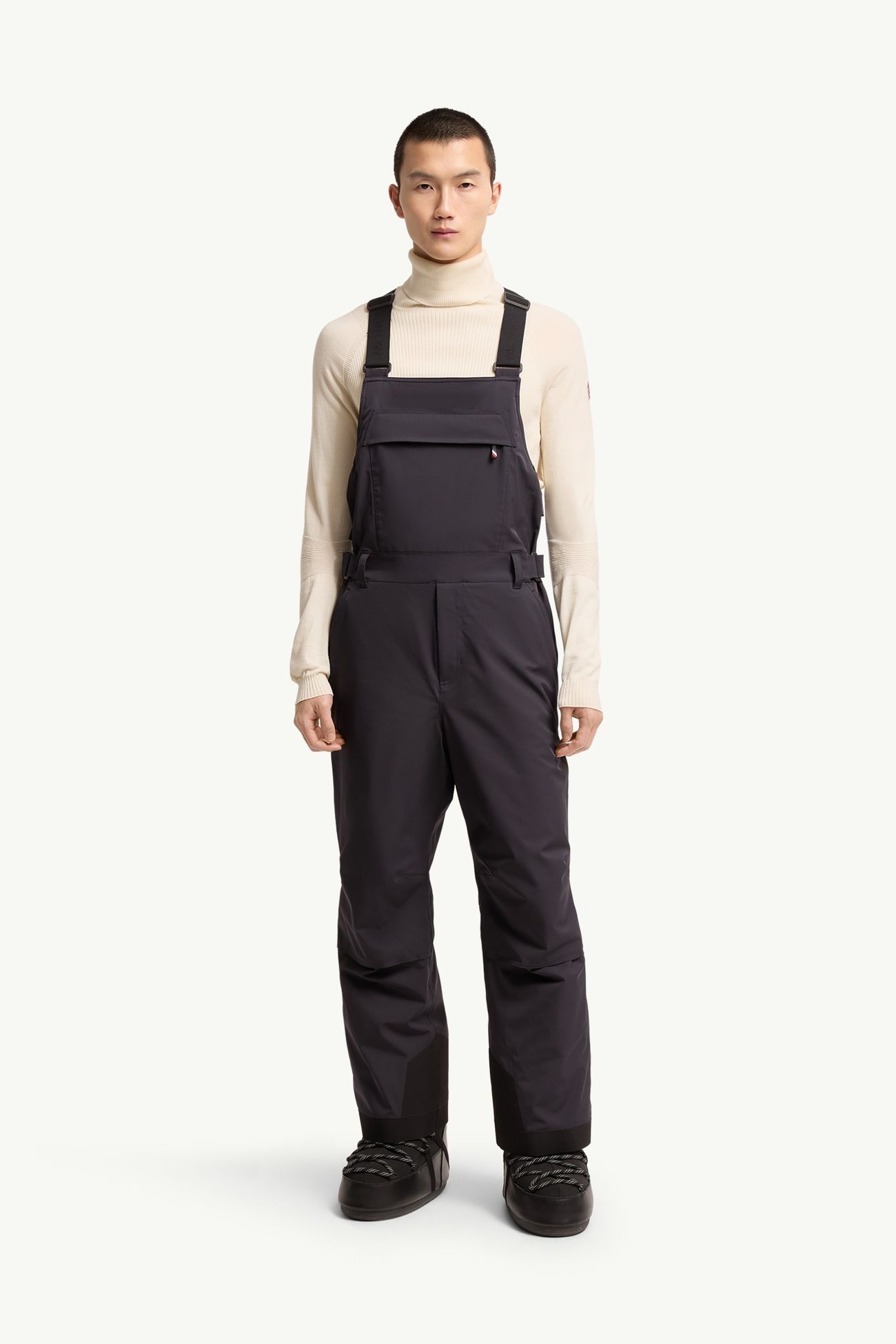 保暖滑雪吊帶褲 男士 海軍藍色 Moncler 3