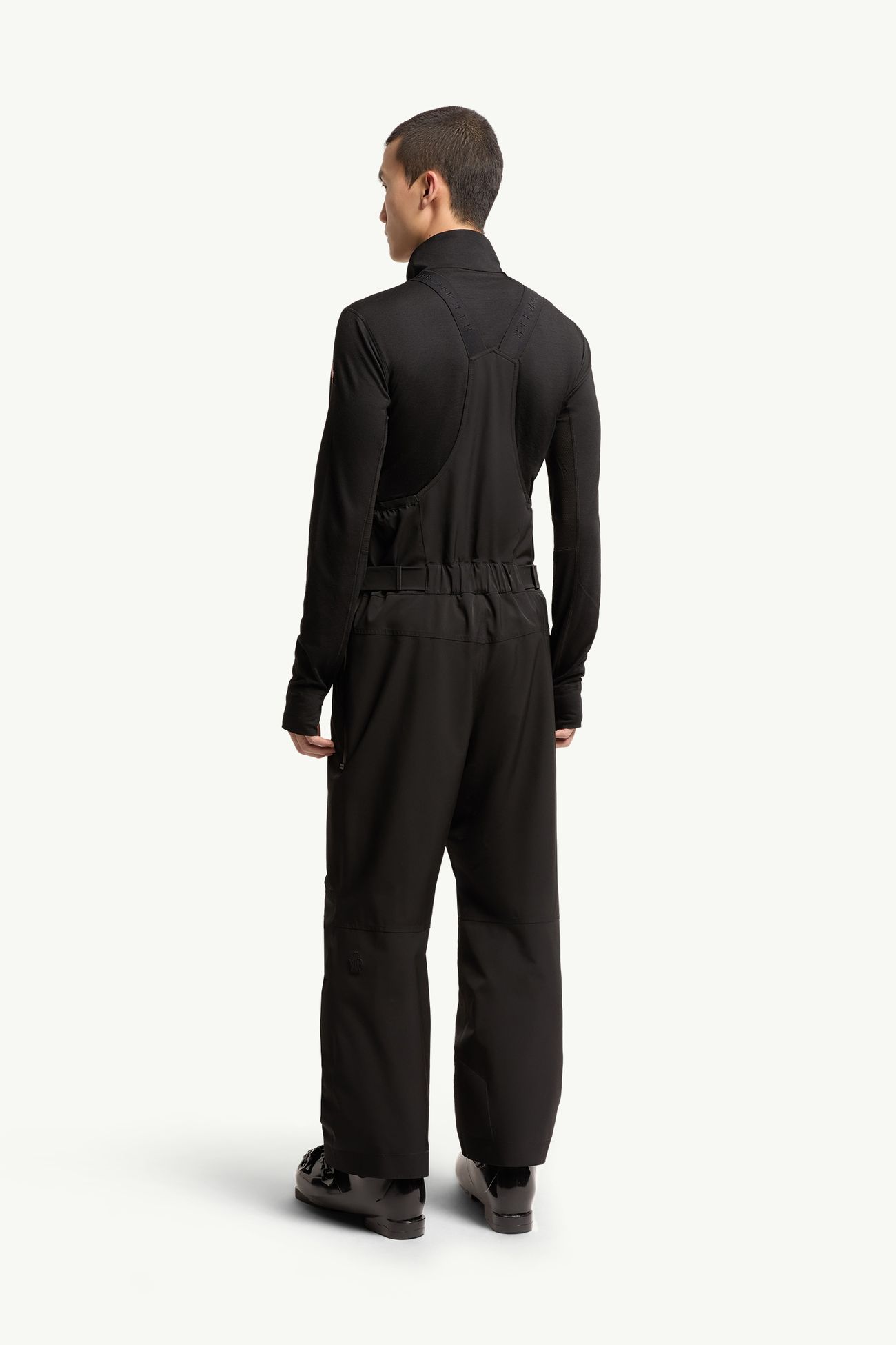 Insulated Ski Bib Men Black Moncler 4