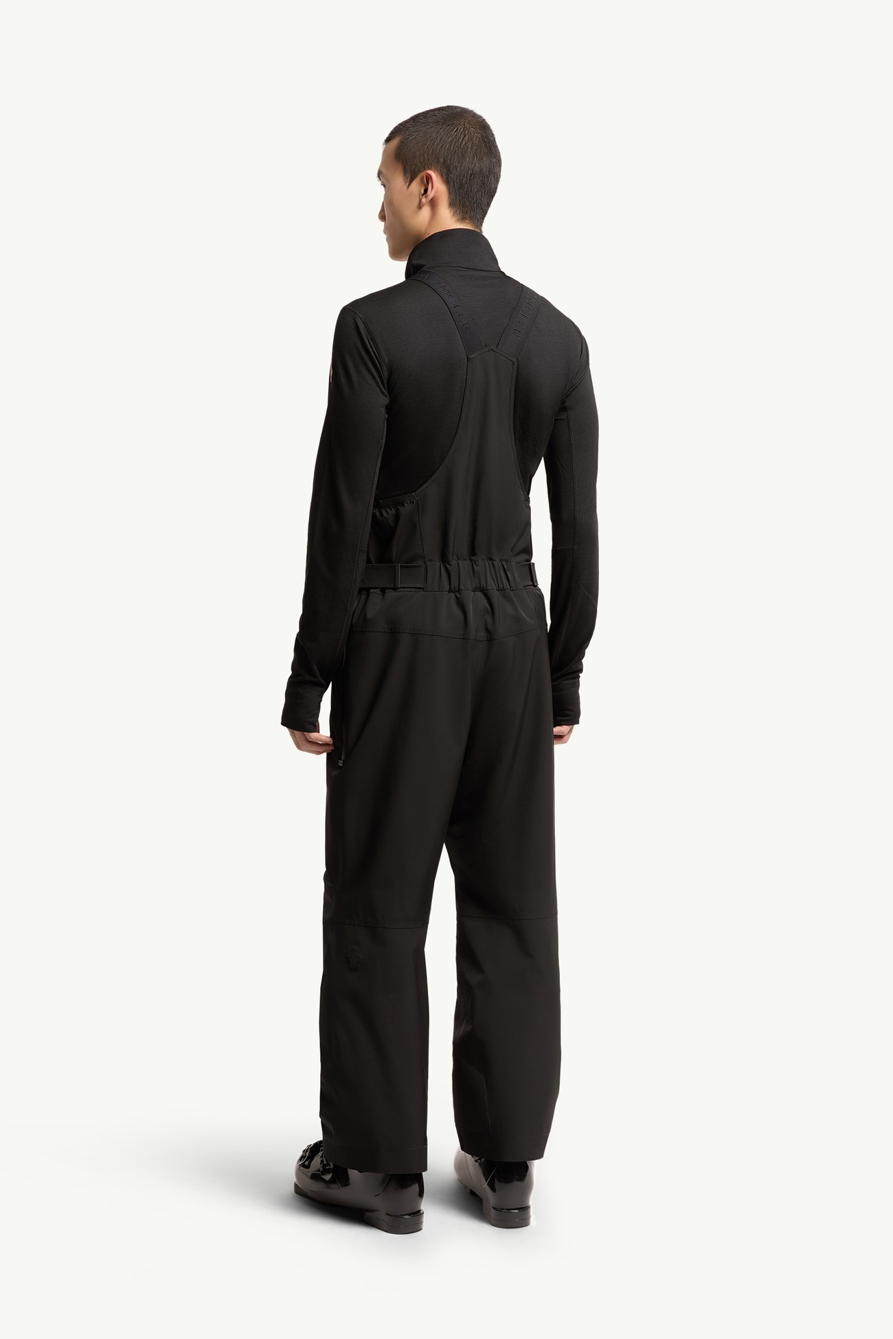 Insulated Ski Bib Men Black Moncler 4