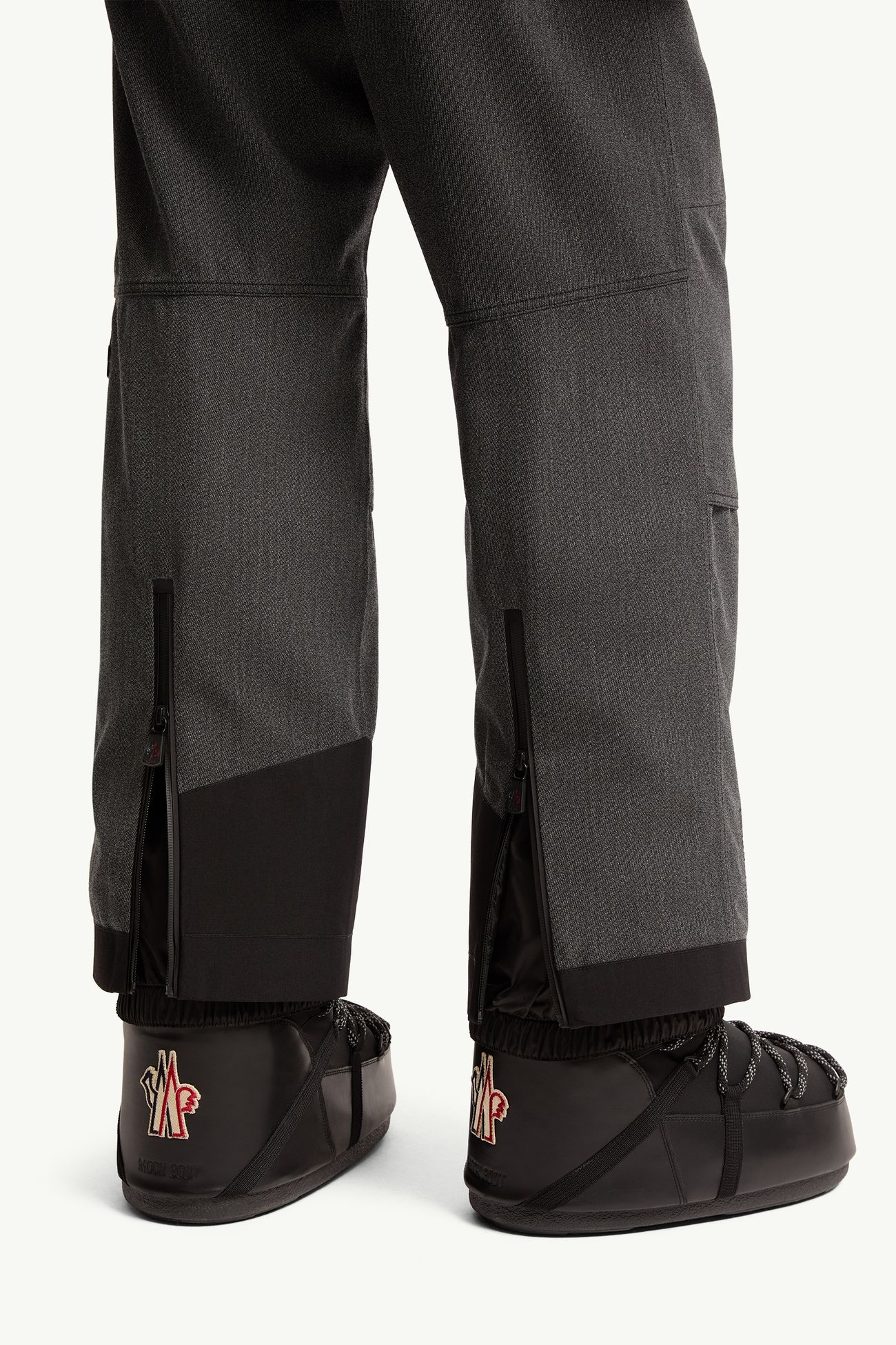 Skihose aus Wolle Herren Dunkelgrau Moncler 6