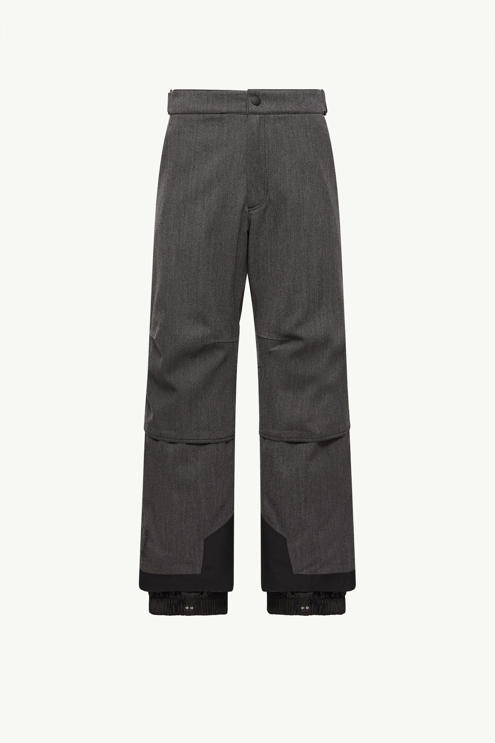 Wool Ski Trousers Men Dark Gray Moncler, 1 of 0