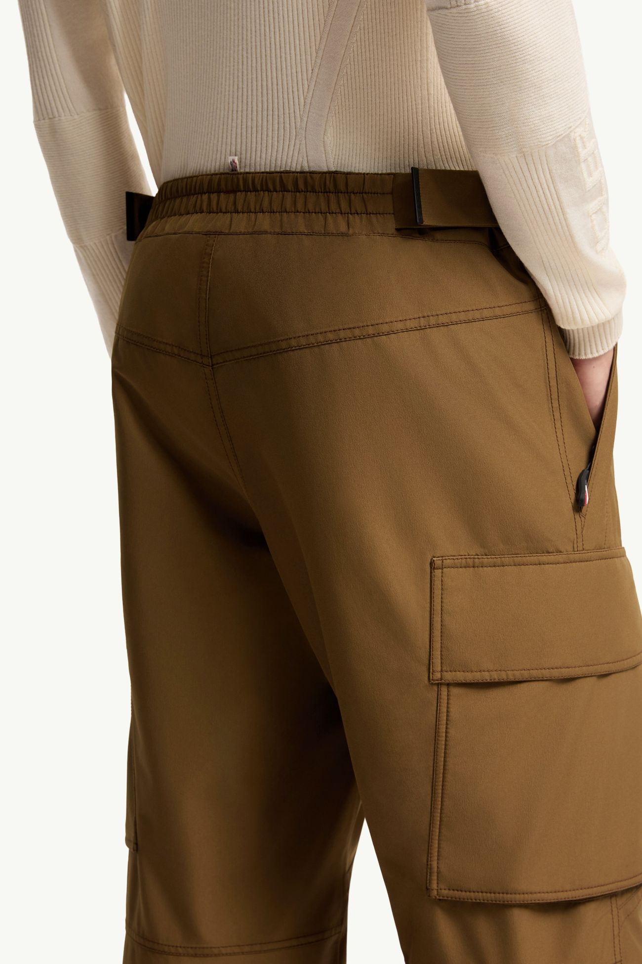 Insulated Ski Trousers Men Light Brown Moncler 5