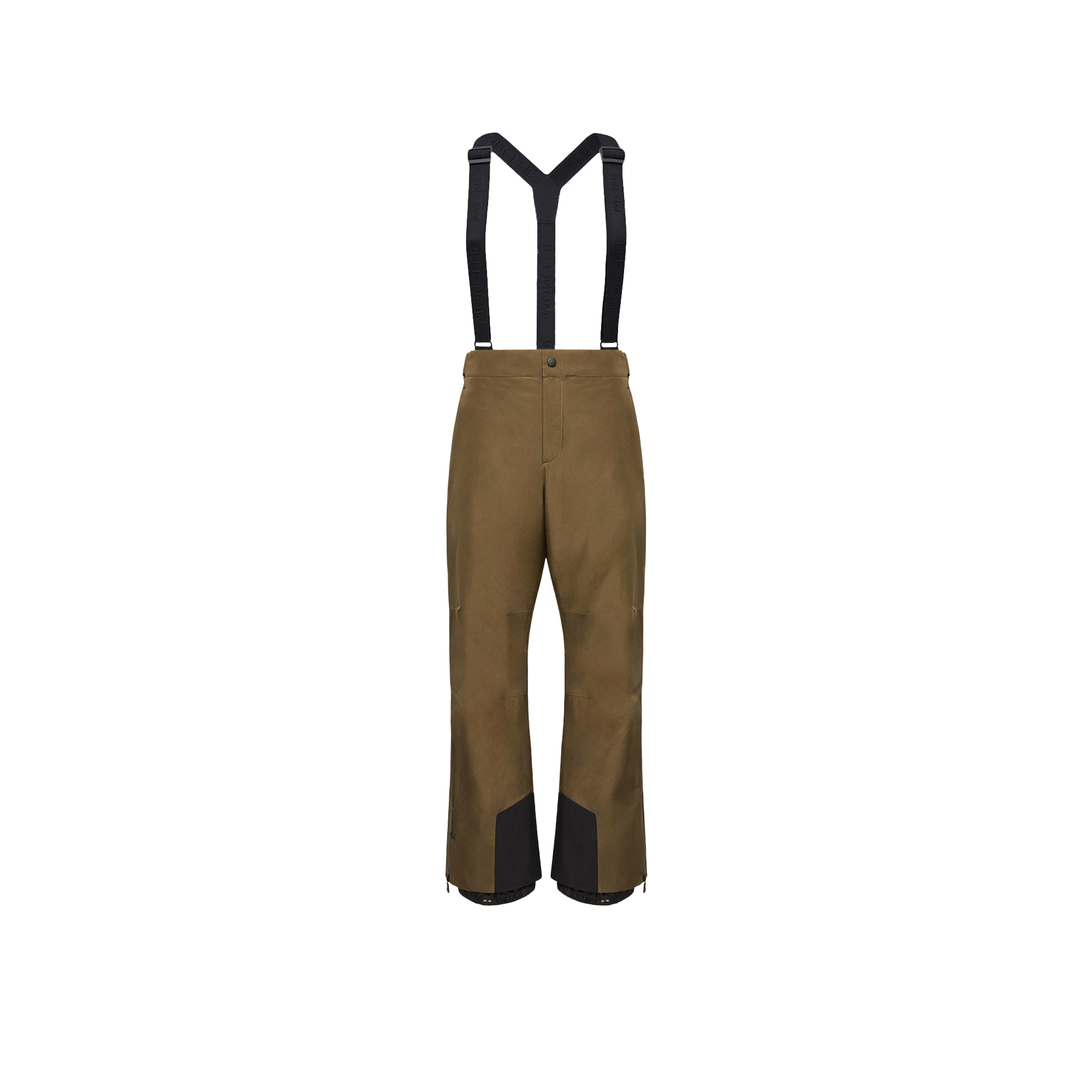 Grenoble    Insulated Gore-Tex Ski Bib for Men in Green, Size: L, Moncler - Image 1