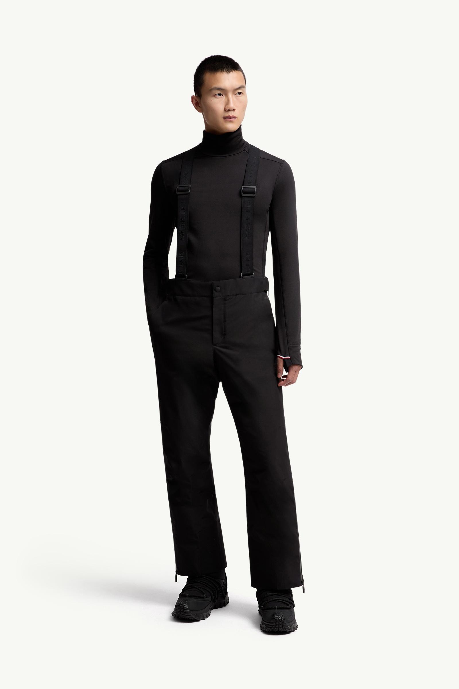 Black Insulated GORE-TEX® Ski Bib - Ski Pants for Men | Moncler US