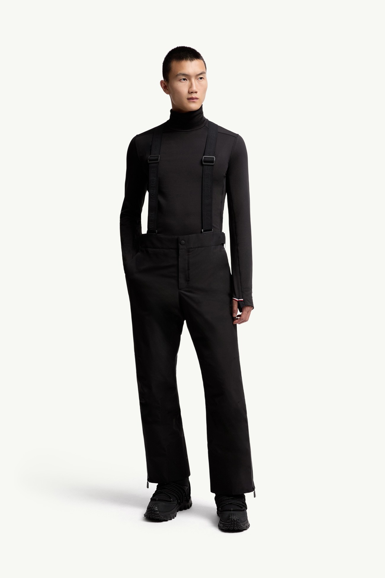 Insulated GORE-TEX® Ski Bib Men Black Moncler 3