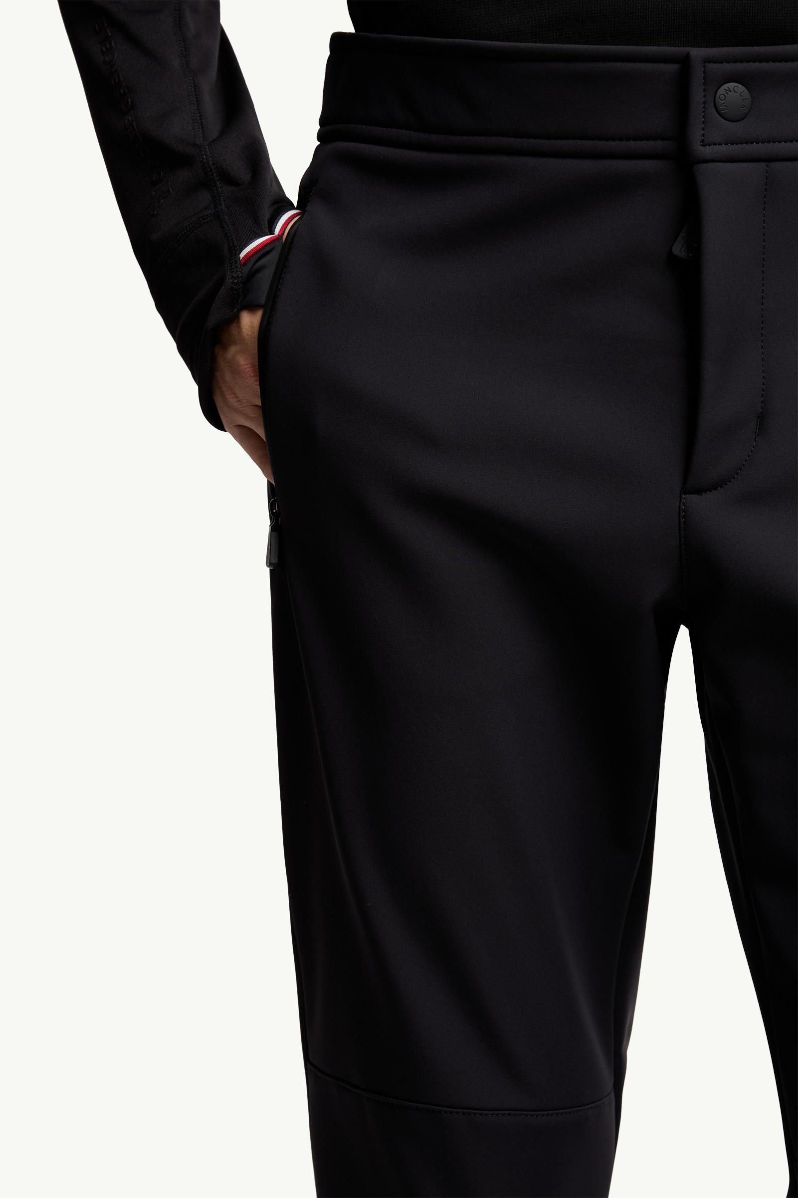 Black Poplin Ski Pants - Ski Pants for Men | Moncler US