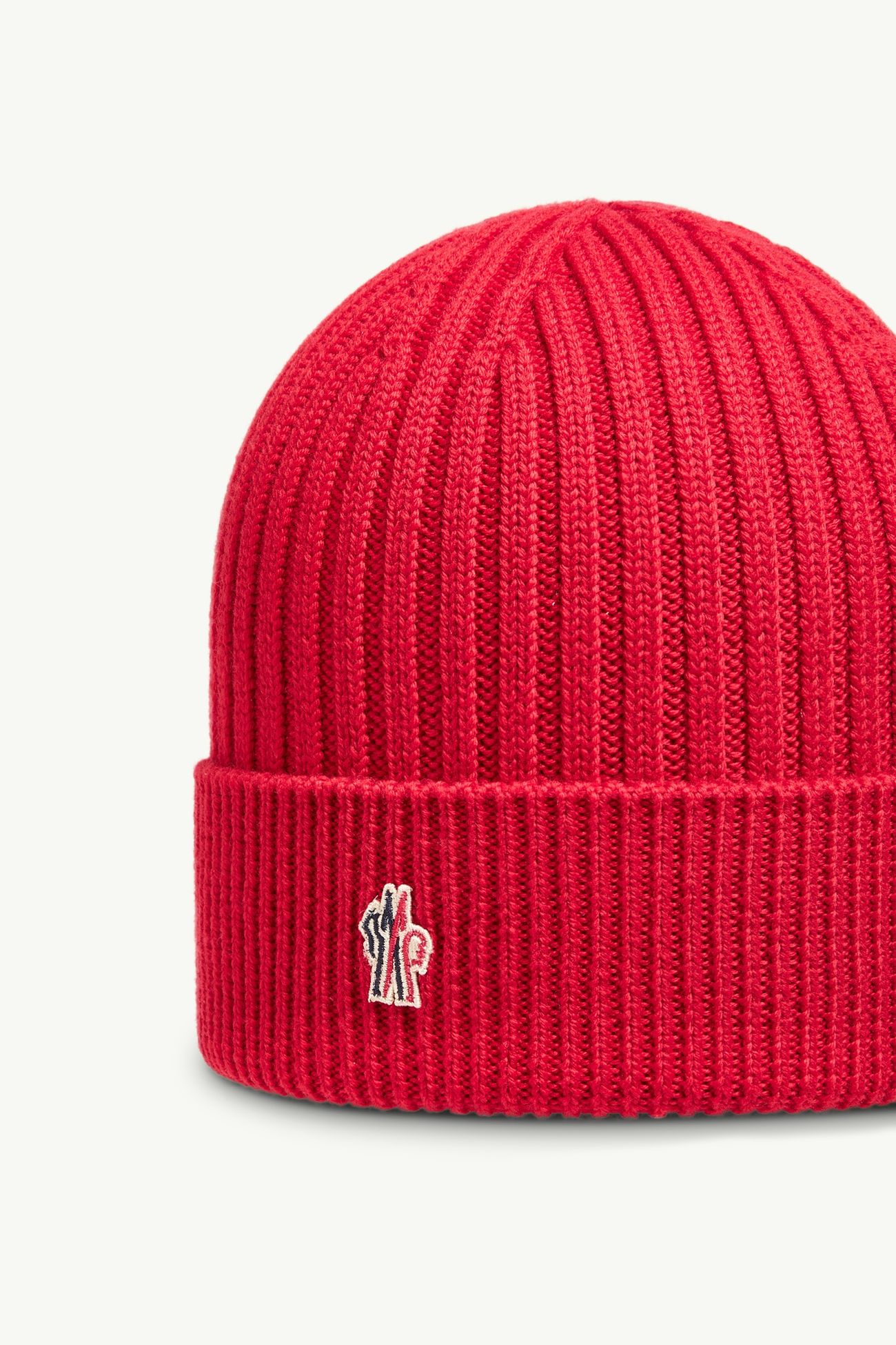 Berretto in lana Uomo Rosso Scuro Moncler 2