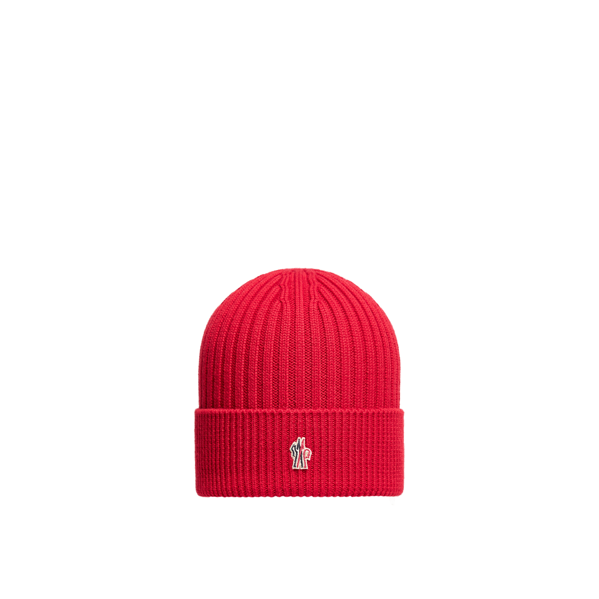 Moncler Grenoble Ribbed Knit Beanie - Mann Hats Red One Size - Immagine 2