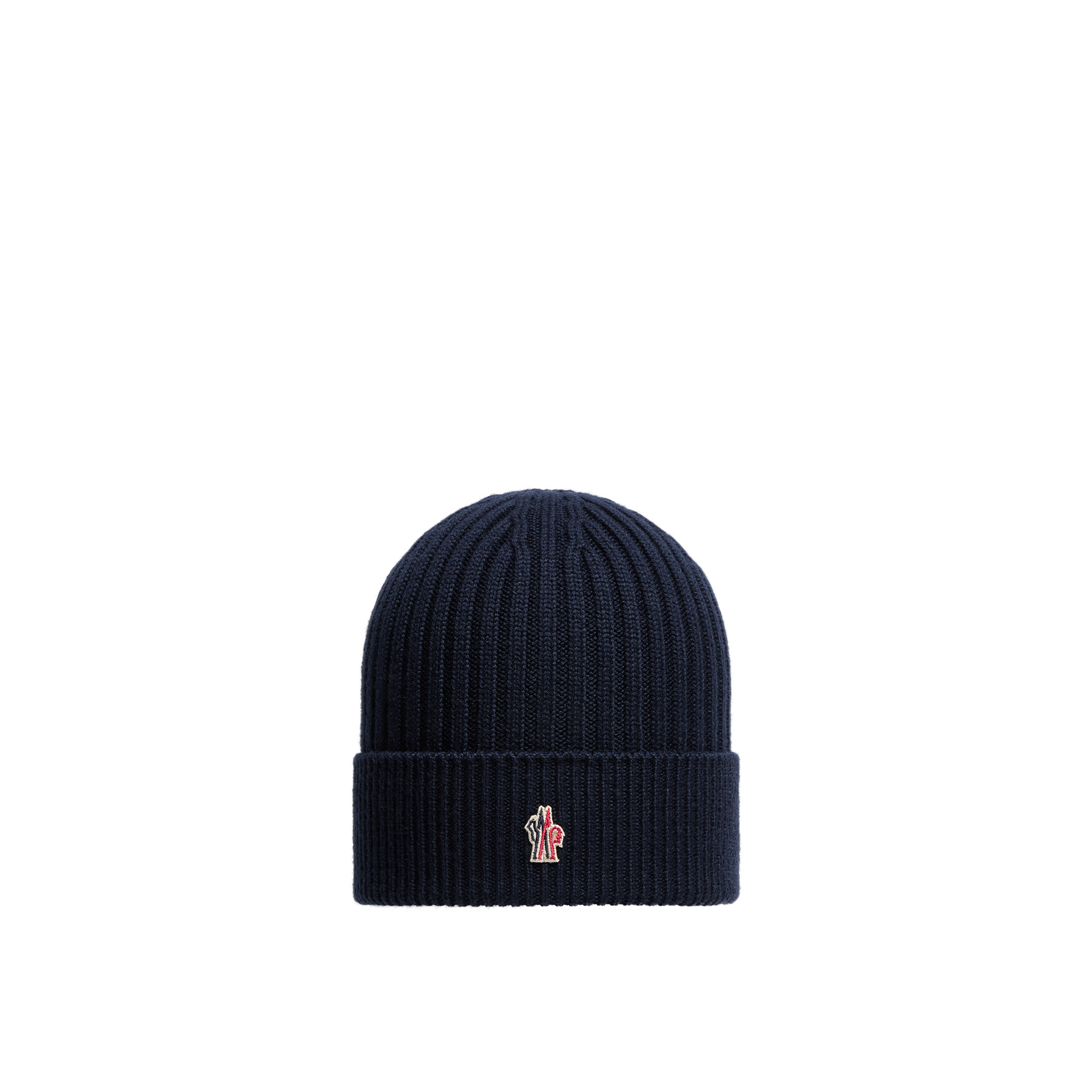 Grenoble    Wool Beanie for Men in Blue, Size: One Size, Moncler