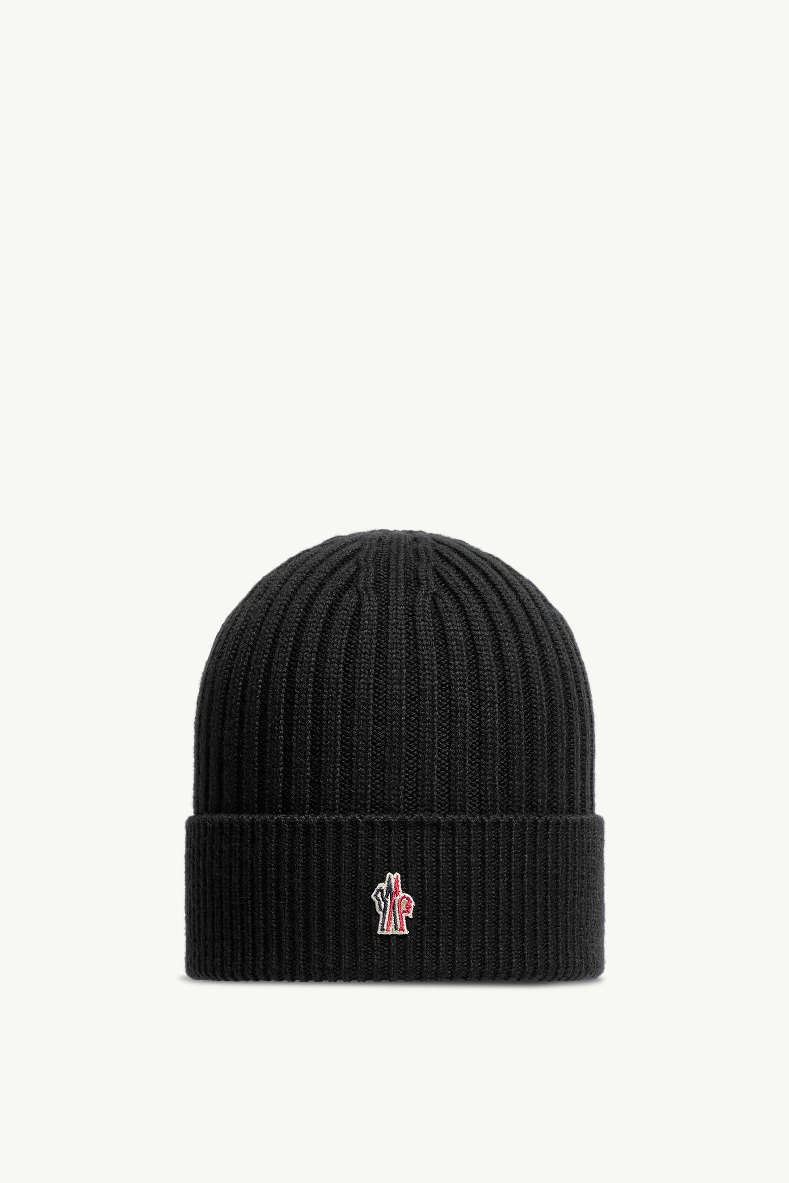 Wool Beanie Men Black Moncler, 1 of 0