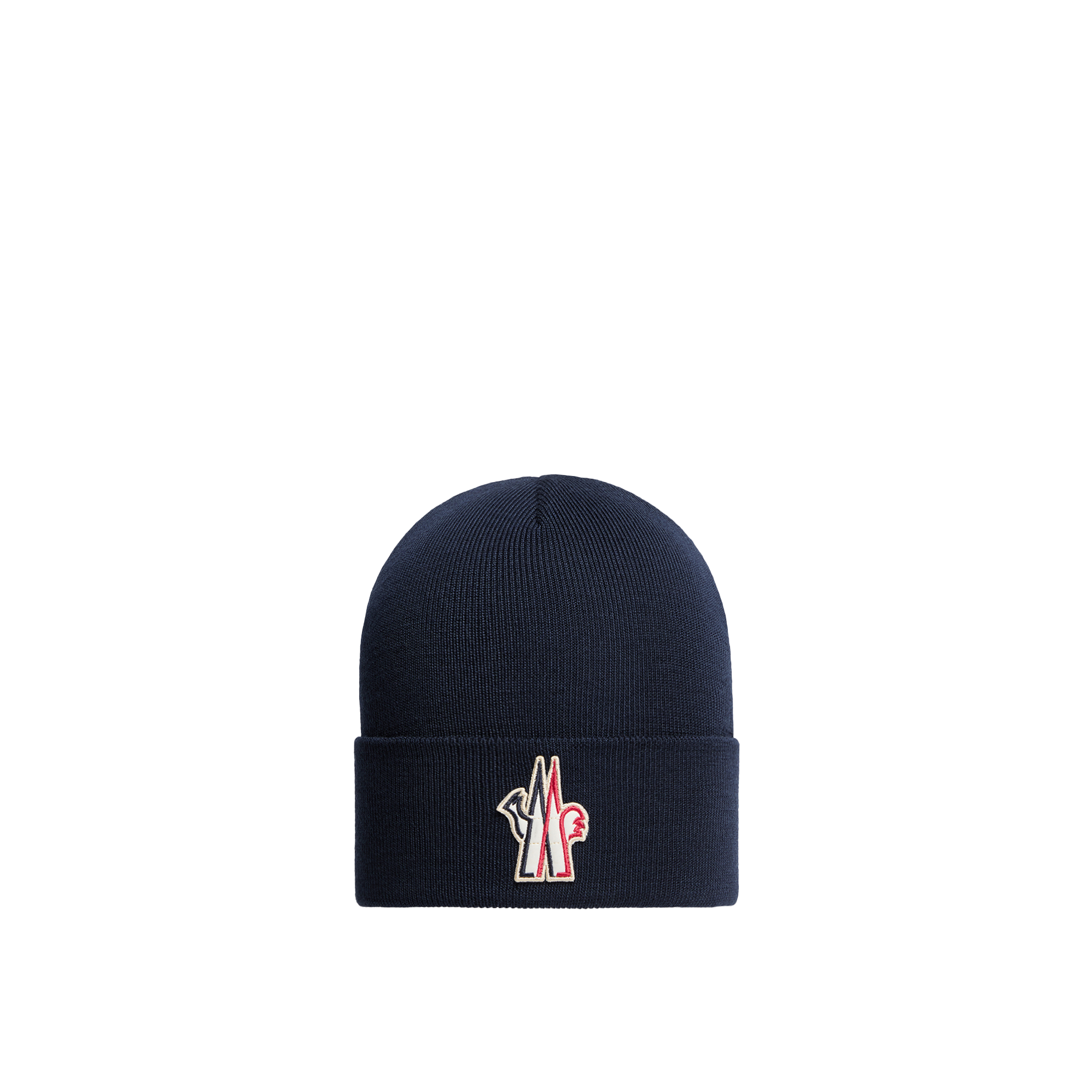 Grenoble Logo Wool Beanie Men da Size: Misura Unica, Moncler