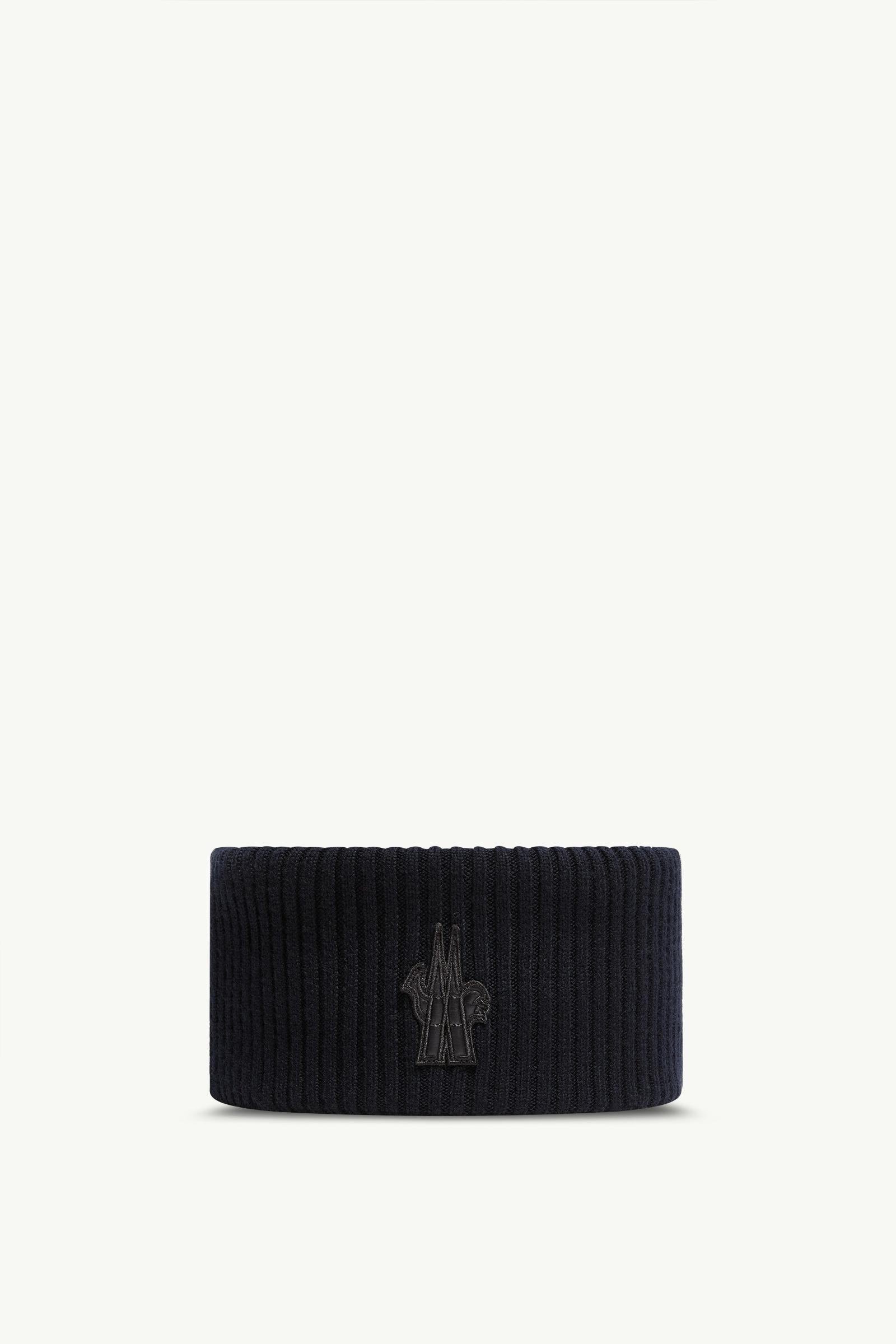 Scaldacollo in lana Uomo Blu Navy Moncler