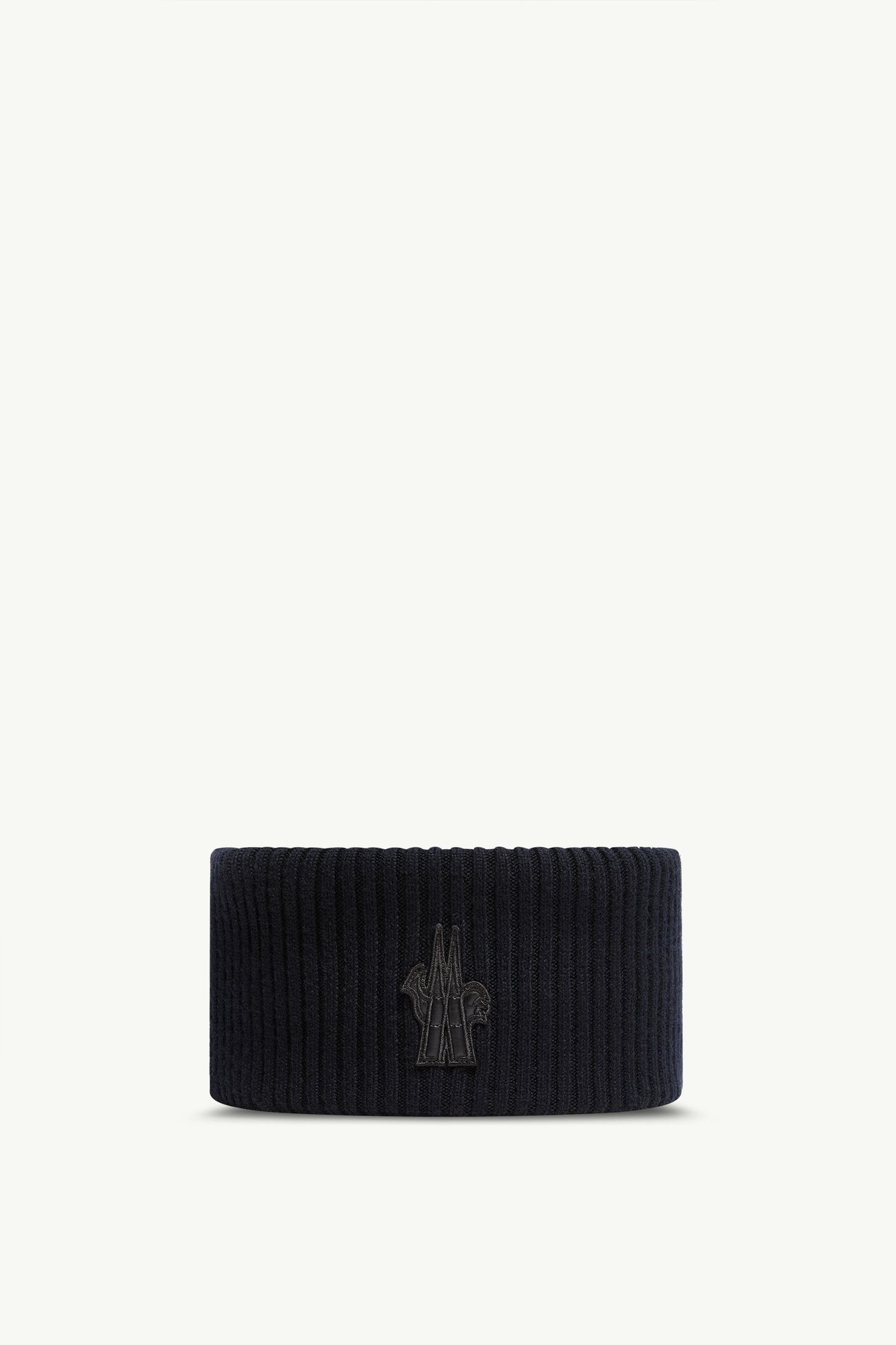 Scaldacollo in lana Uomo Blu Navy Moncler 0