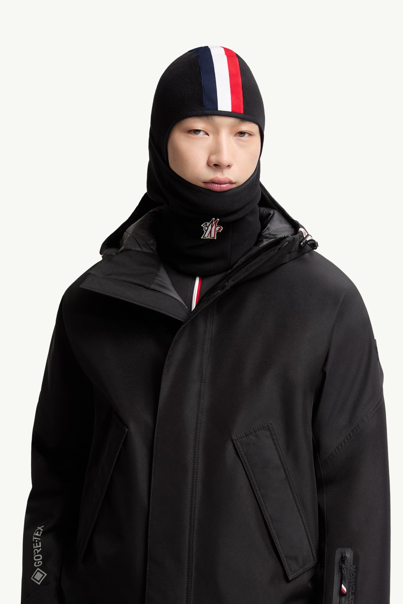 Fleece Balaclava Men Black Moncler 1
