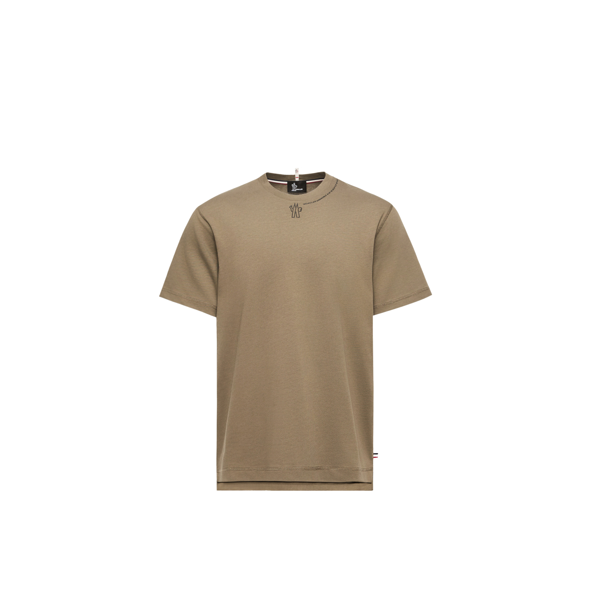 Grenoble Coordinates Logo Cotton T-Shirt Men da Size: M, Moncler