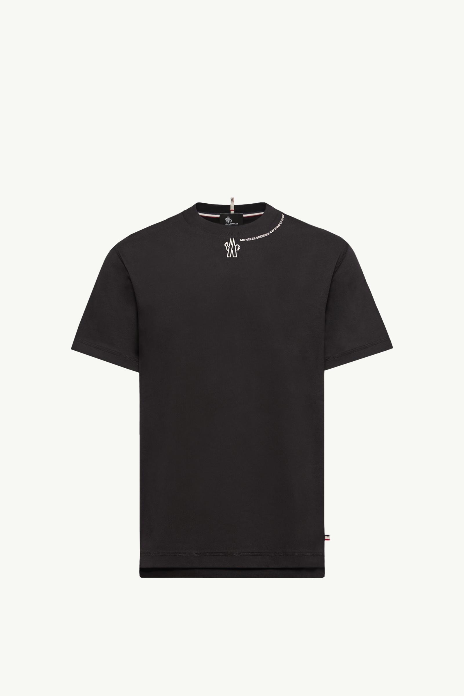 Coordinates Logo Cotton T-Shirt Men Black Moncler, 1 of 0