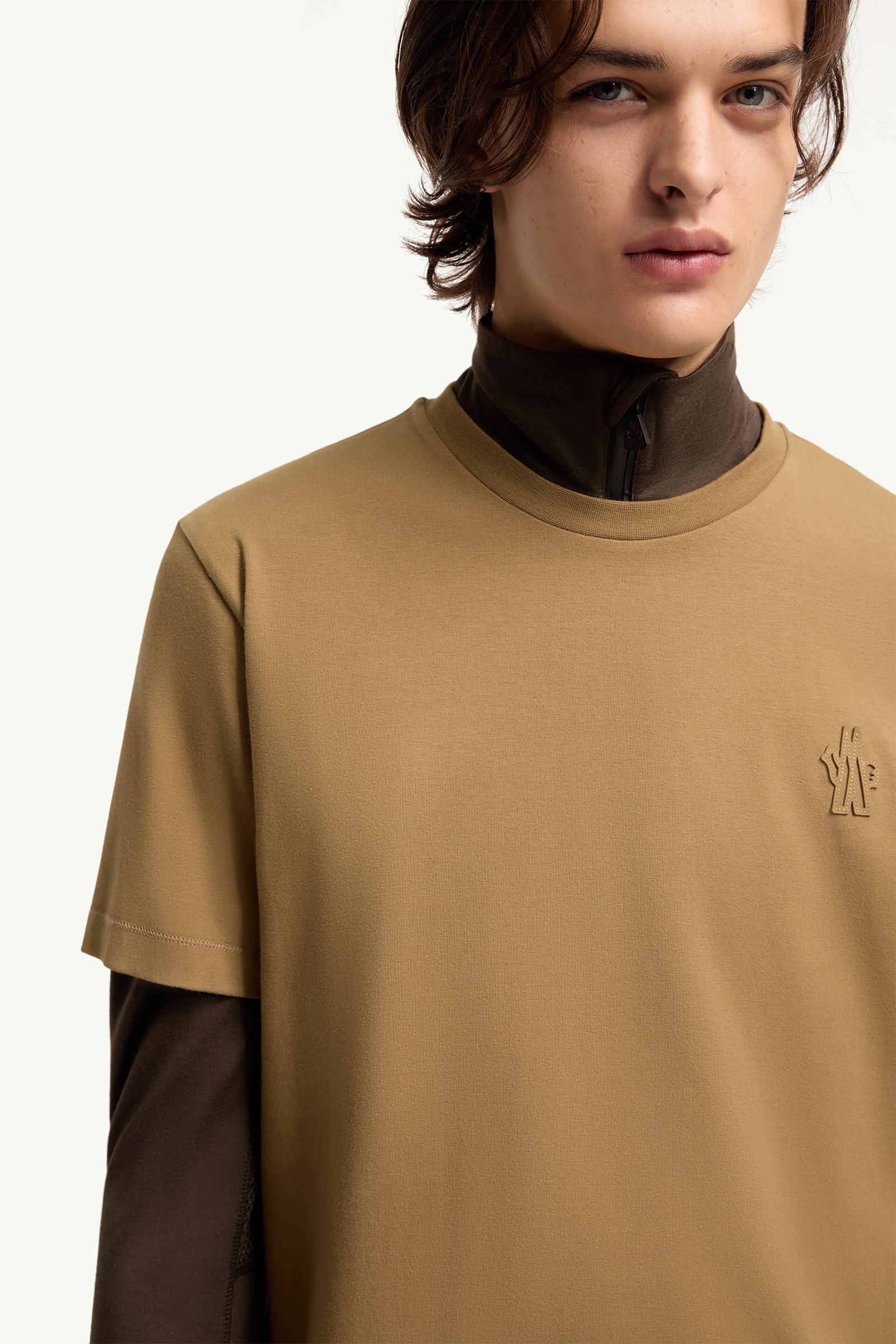ベージュ＆ブラウン＆ブラック Tシャツ(3枚セット) : Tシャツ