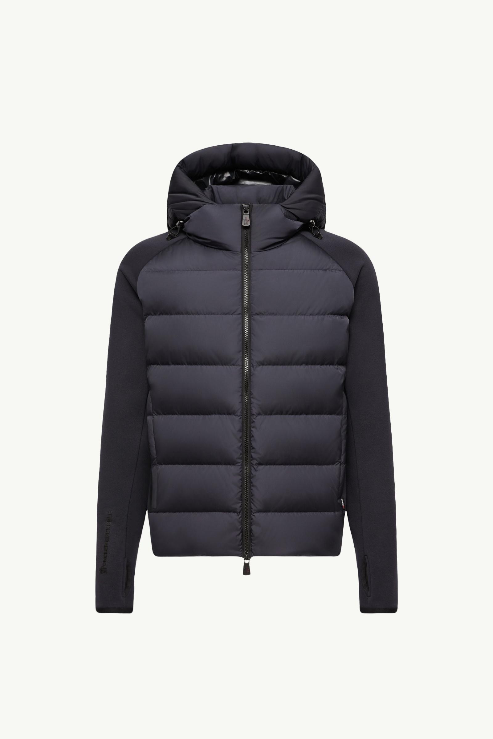 Padded Polartec® Zip-Up Hoodie Men Dark Blue Moncler, 1 of 0