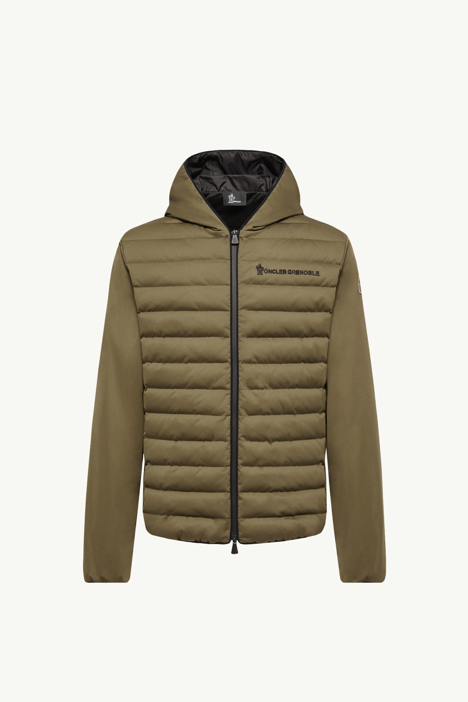 Padded Zip-Up Sweatshirt Men Dark Green Moncler, 1 of 0