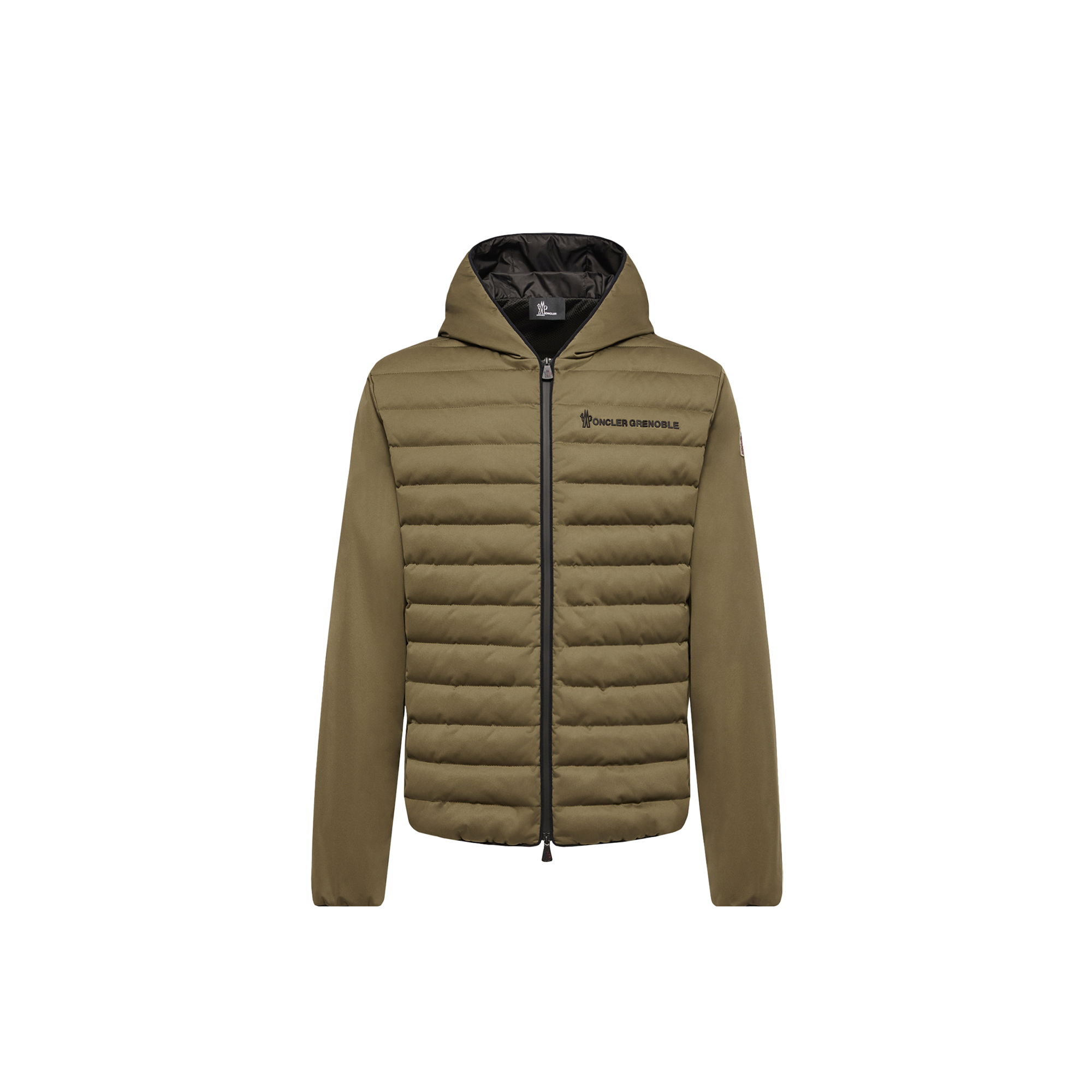 Grenoble    Padded Zip-Up Sweatshirt for Men in Green, Size: Xl, Moncler