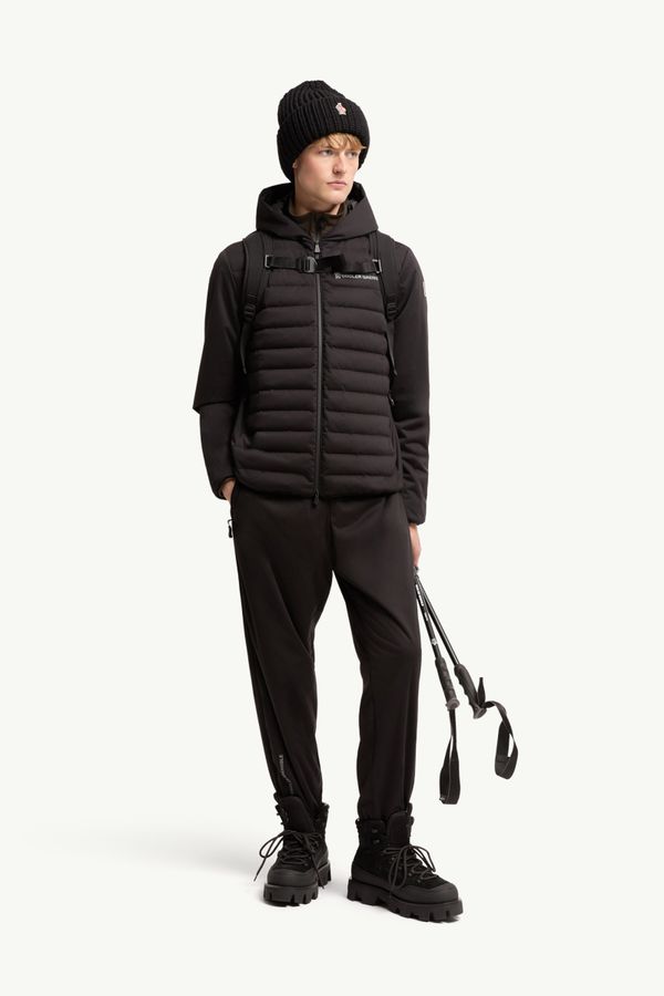 男士加衬拉链连帽卫衣 男士 黑色 Moncler 0