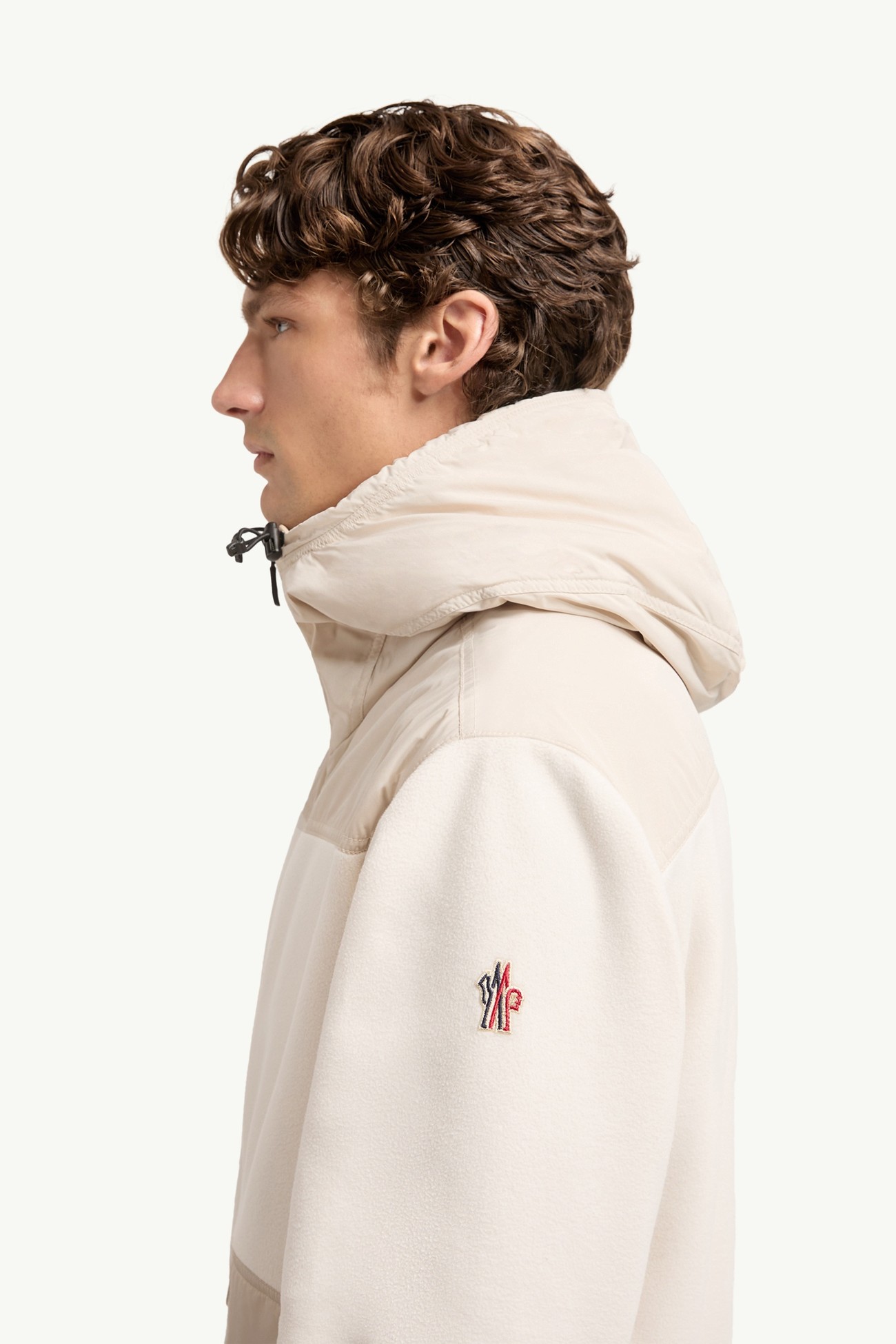 Polartec® 집업 후디 남성 라이트 베이지 Moncler 1