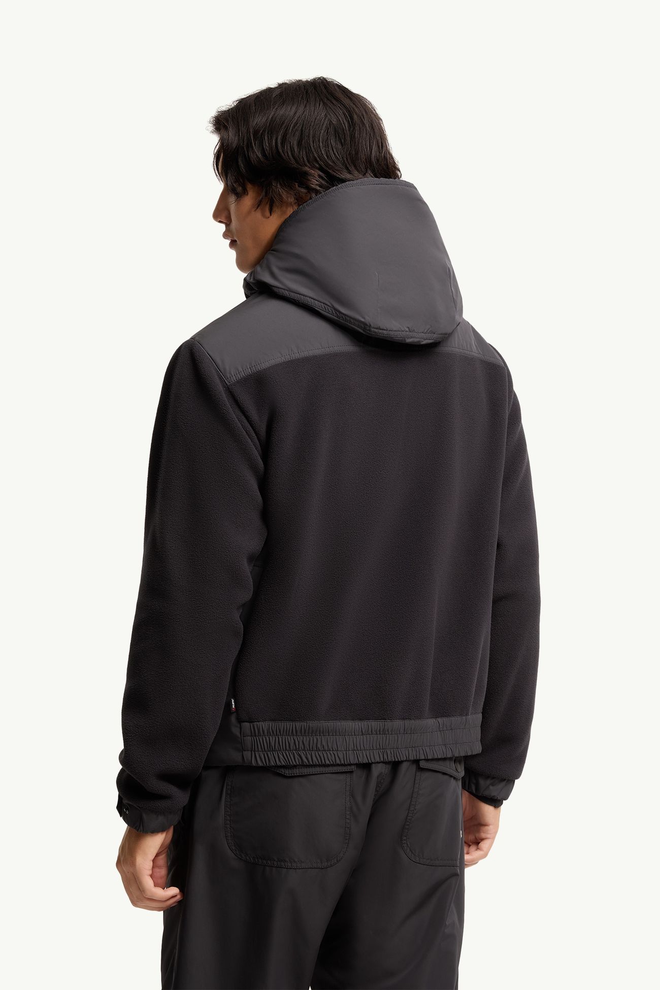 Polartec®拉鏈連帽衫 男士 黑色 Moncler 4