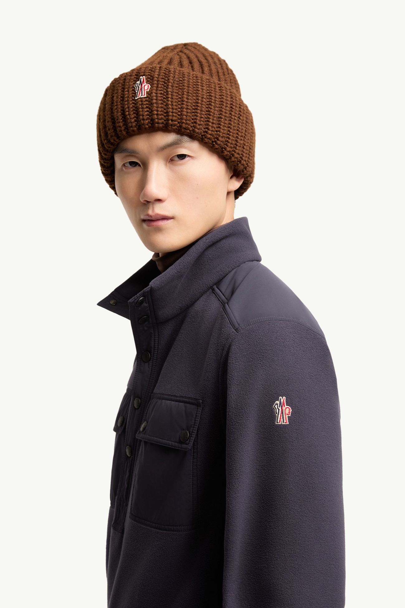 男士Polartec®拉链卫衣 男士 深蓝色 Moncler 1
