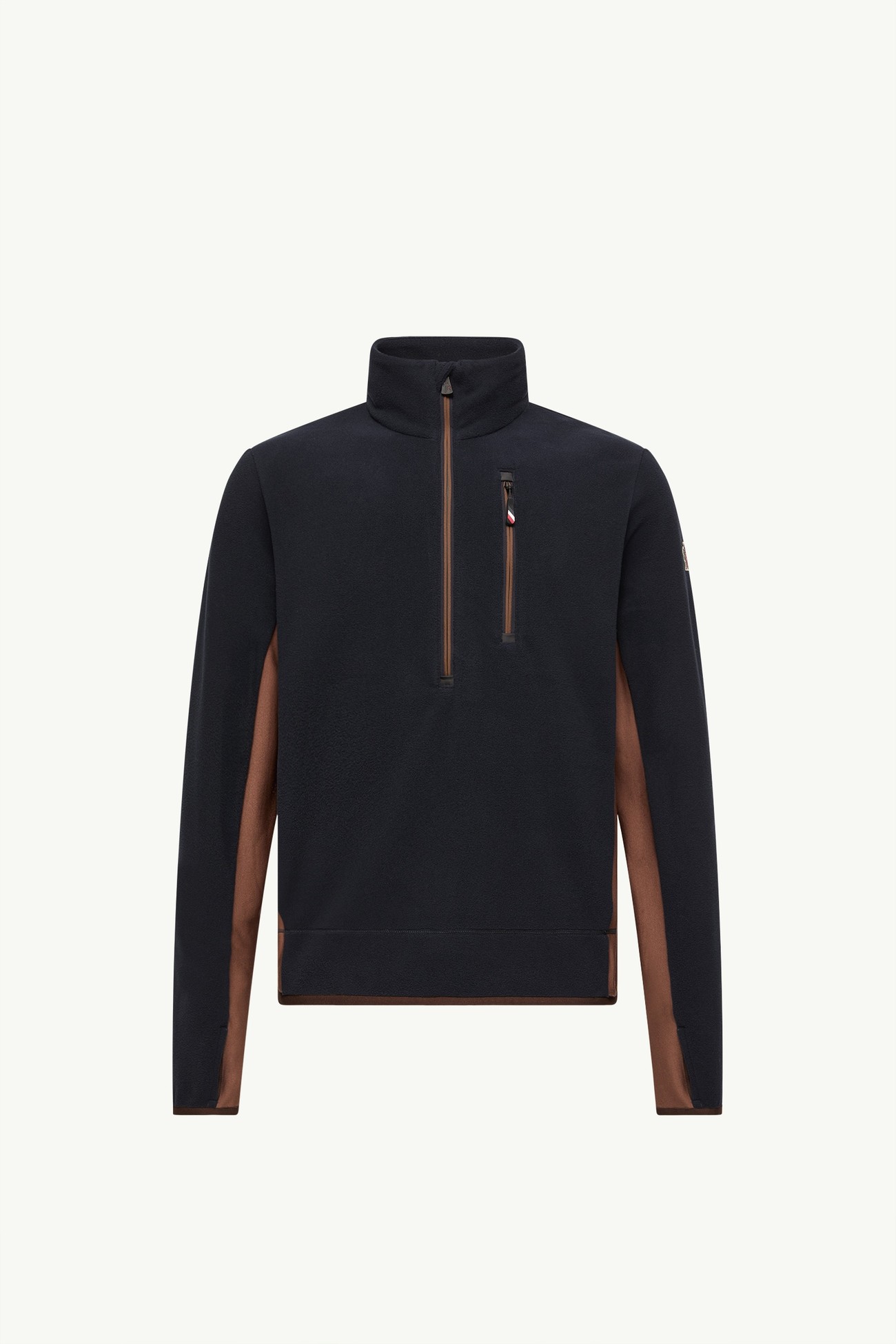 半拉鏈樽領衫 男士 海軍藍色 Moncler 2