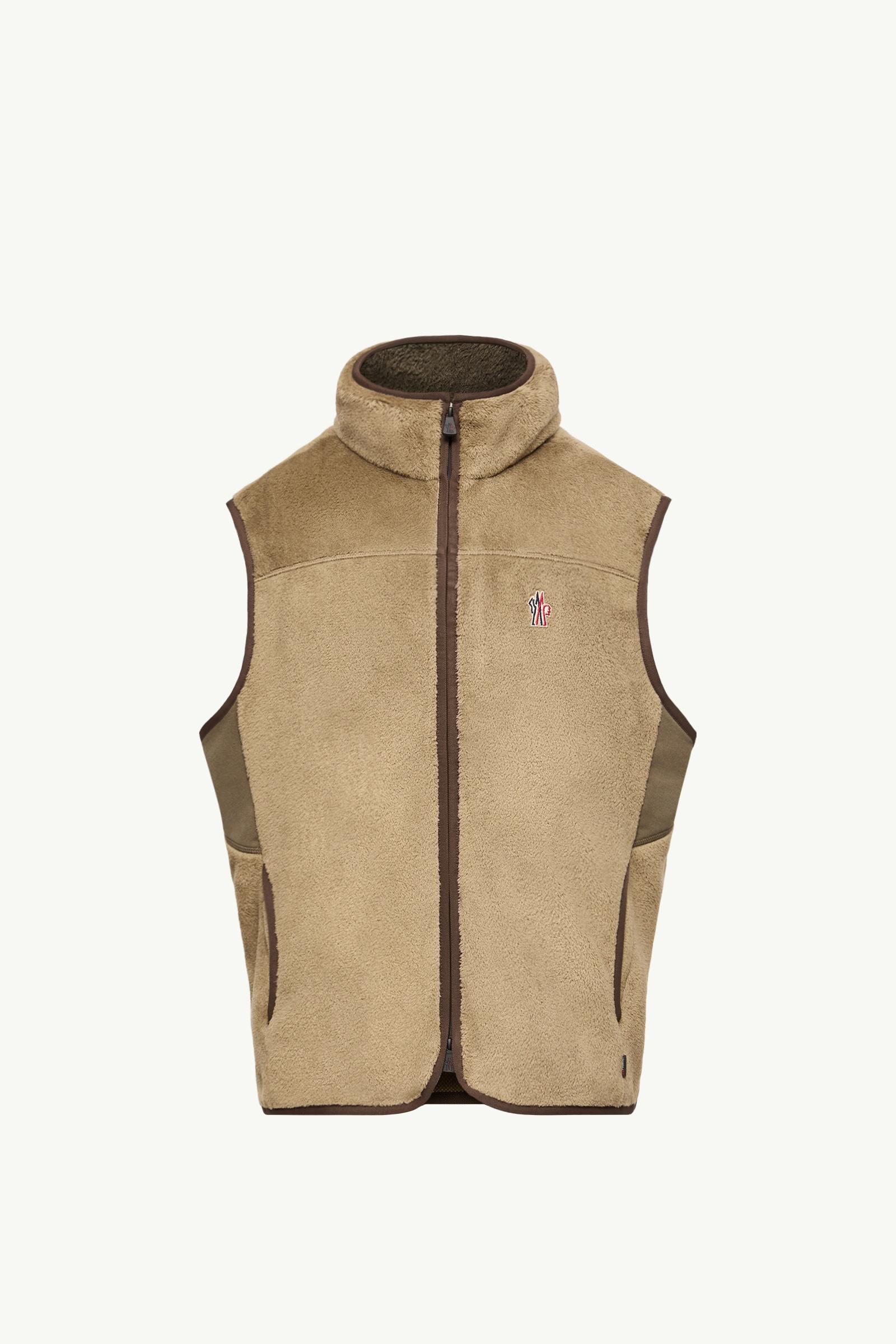 Polartec® Gilet Men Light Brown Moncler, 1 of 0