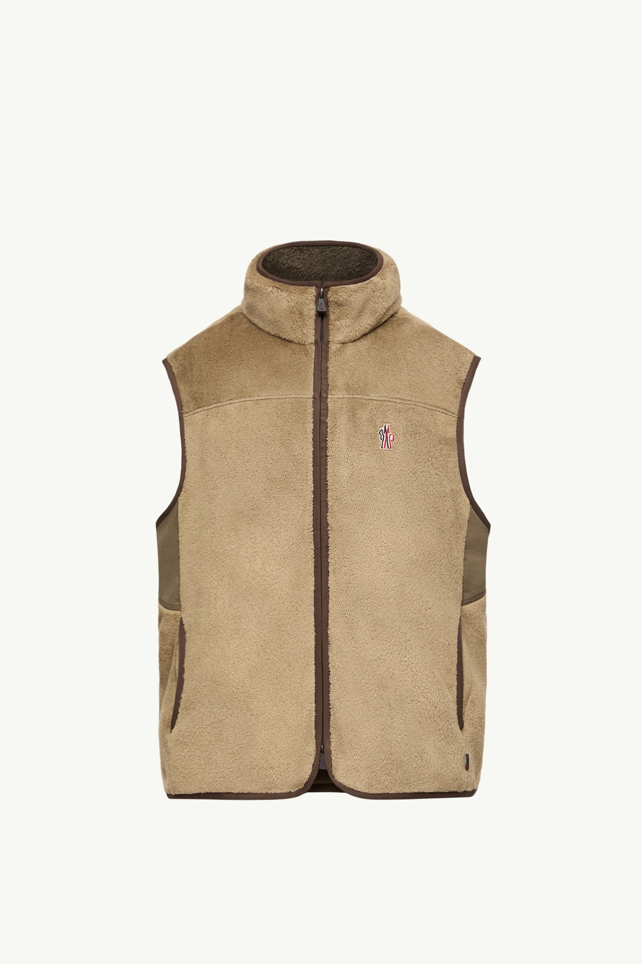 Polartec® Gilet Men Light Brown Moncler 2