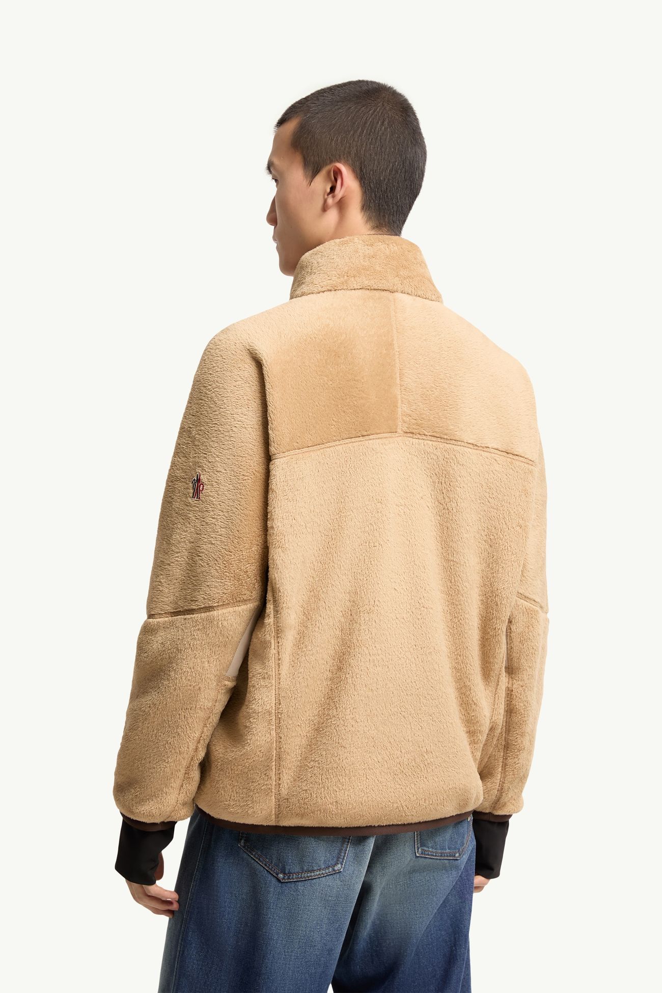 Polartec® Sweatshirt Herren Camel-Beige Moncler 4
