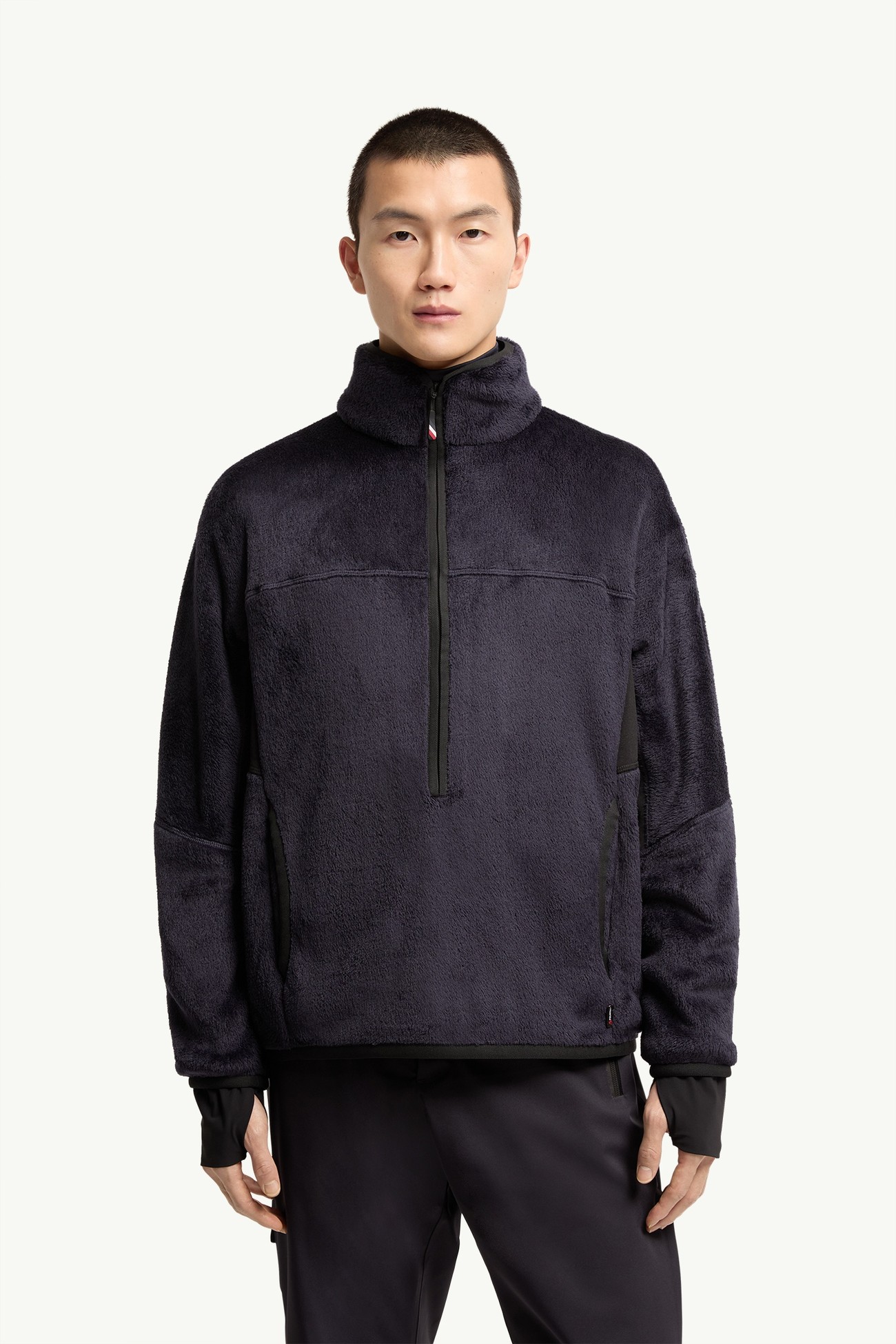 Polartec® Sweatshirt Men Dark Blue Moncler 3