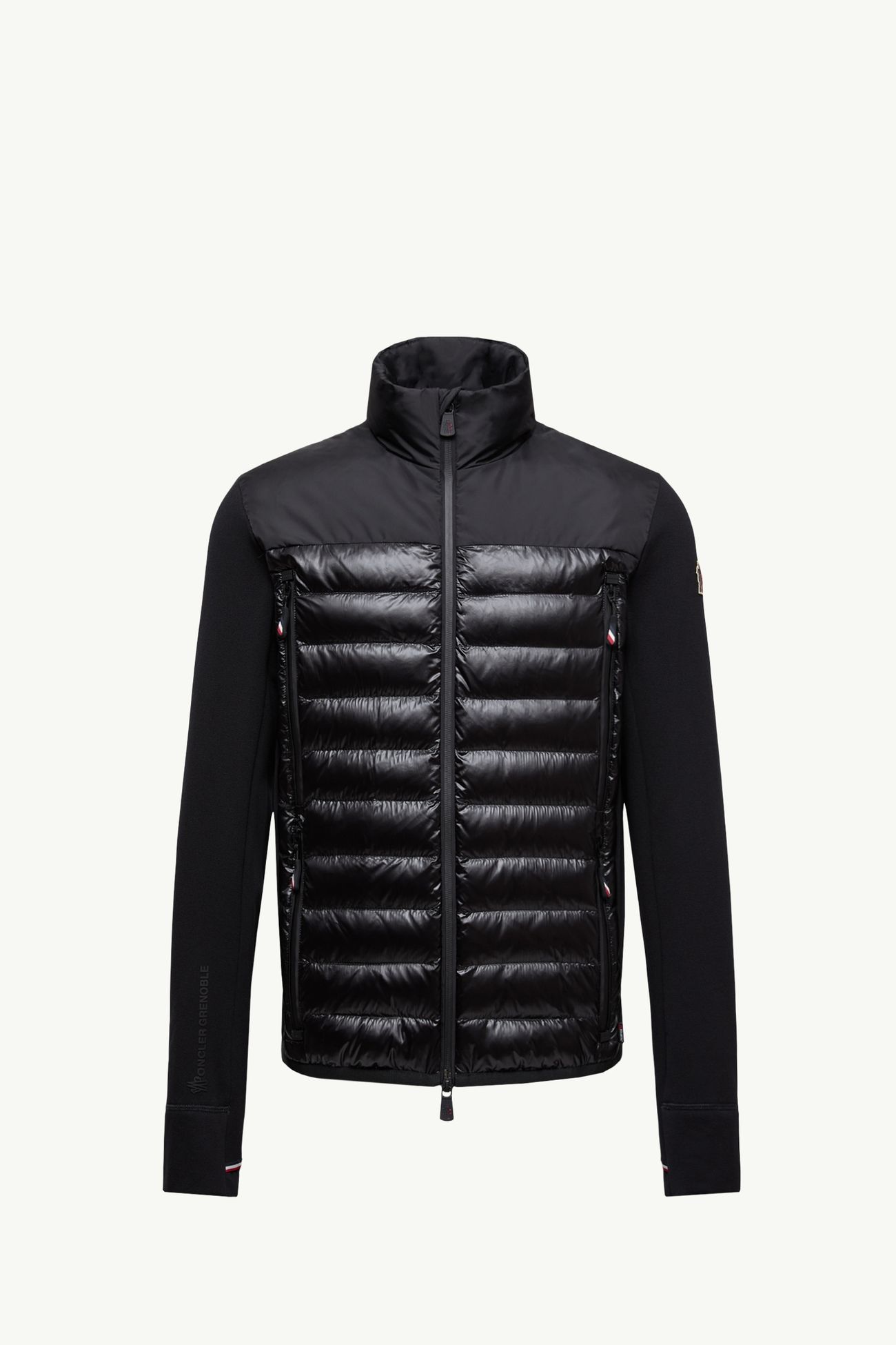 Padded Polartec® Zip-Up Sweatshirt Men Black Moncler 2