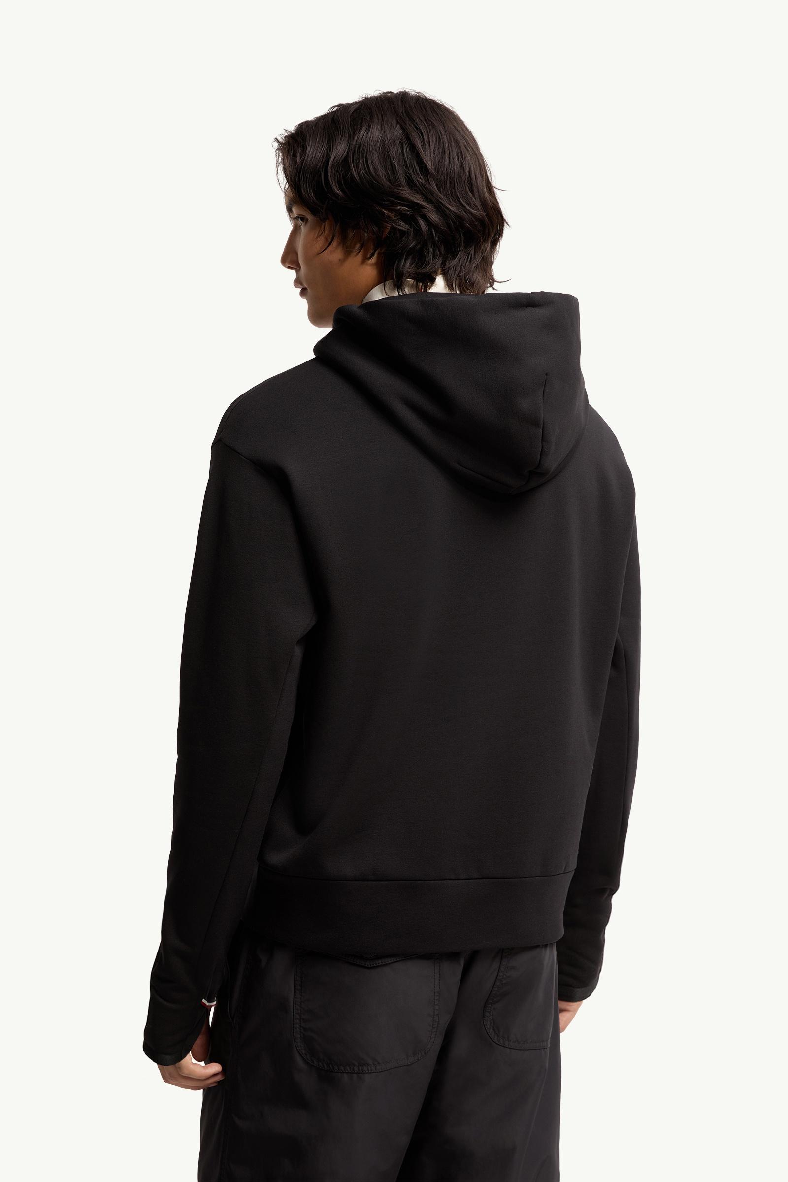 Black Logo Polartec® Hoodie - Mid-Layers for Men | Moncler AT